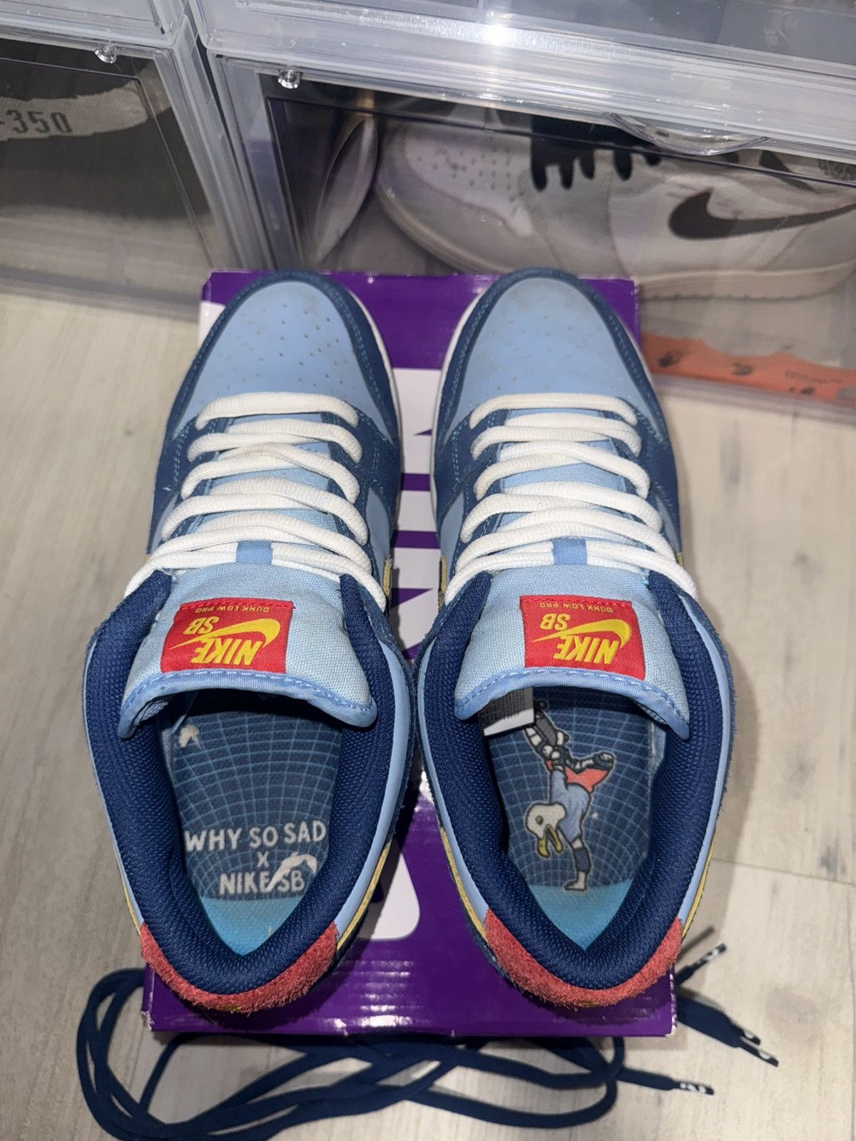 Nike SB Nike SB Dunk Low Why So Sad? Size US 9 / EU 42 - 6 Thumbnail