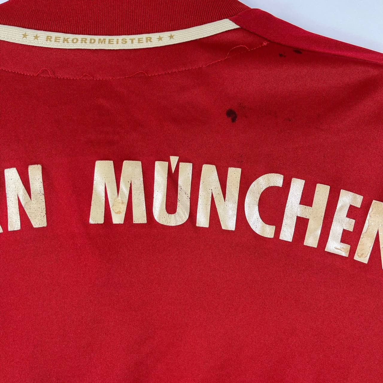 Adidas BAYERN MUNICH 2011-2013 HOME SHIRT ADIDAS V13488 SIZE S Size US S / EU 44-46 / 1 - 7 Thumbnail