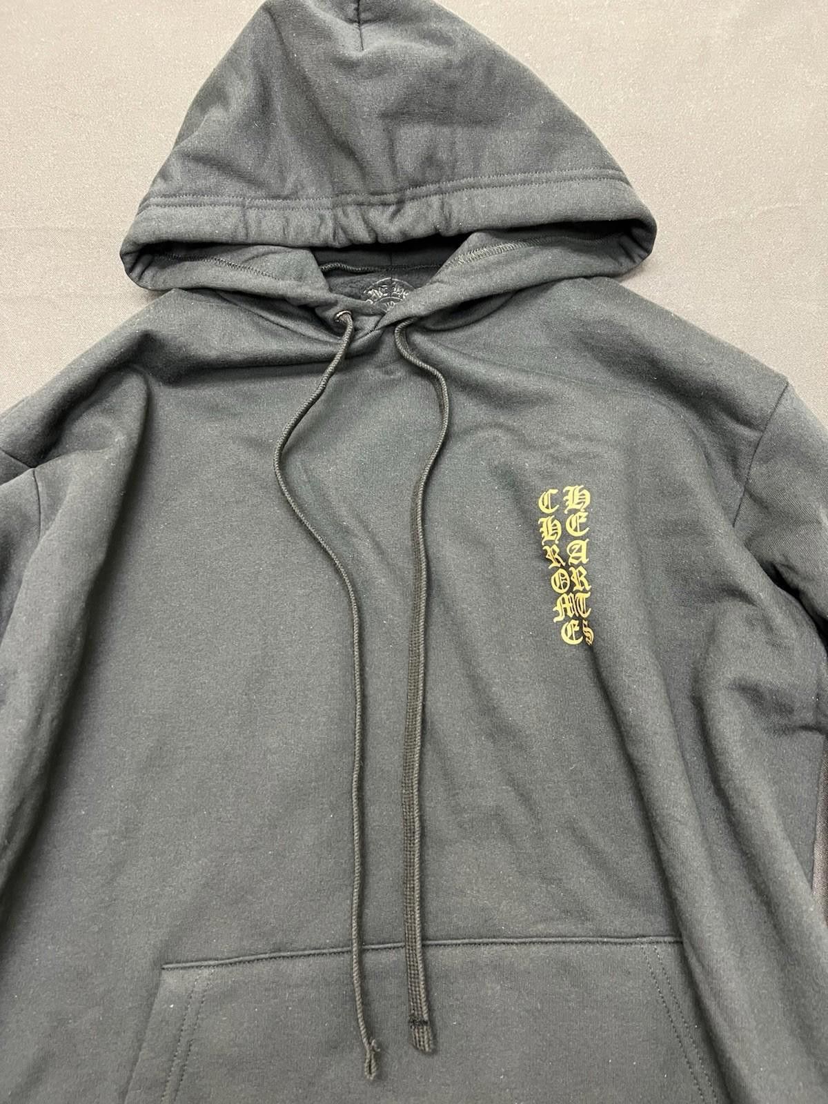 Chrome Hearts Chrome Hearts Vertical Logo Hoodie Black L Size US L / EU 52-54 / 3 - 2 Thumbnail
