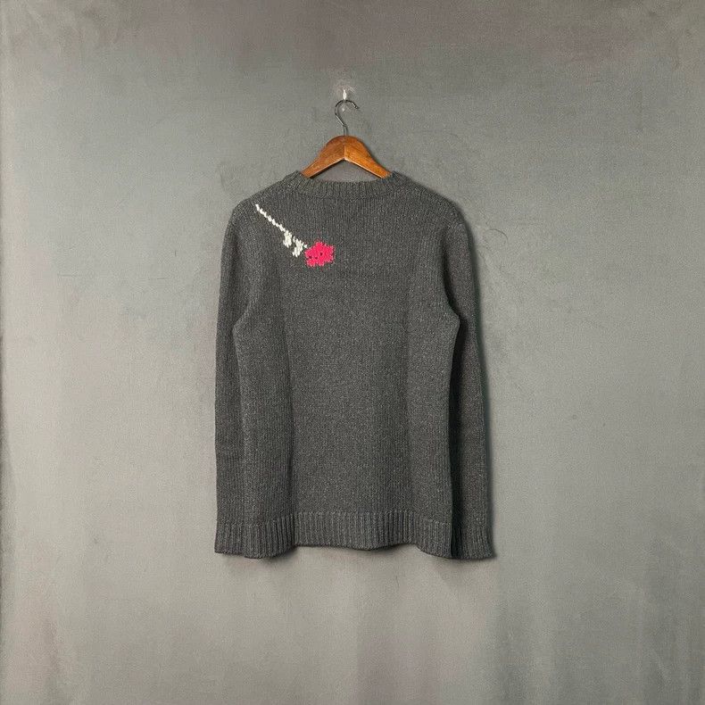 Dior Dior Gray peace dove graffiti sweater Size XS / US 0-2 / IT 36-38 - 2 Thumbnail