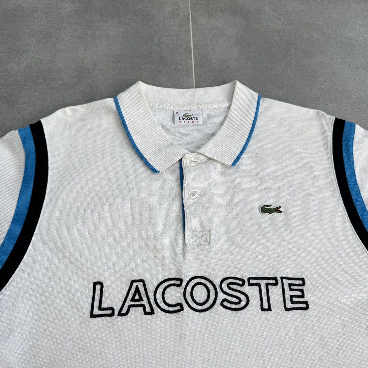 Lacoste × Vintage Vintage Lacoste Sport Embroidere Logo Polo Shirt Size 8 (XL) Size US XL / EU 56 / 4 - 10 Thumbnail