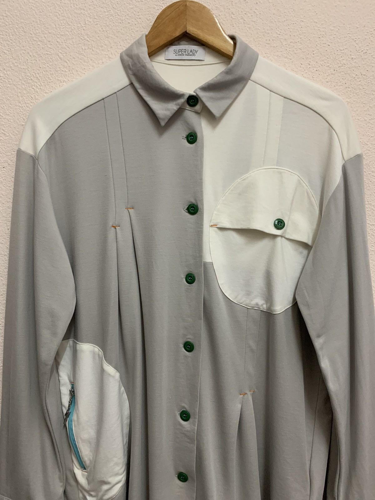 Kansai Yamamoto Super Lady by KANSAI YAMAMOTO Blouses Button Up Size L / US 10 / IT 46 - 2 Thumbnail