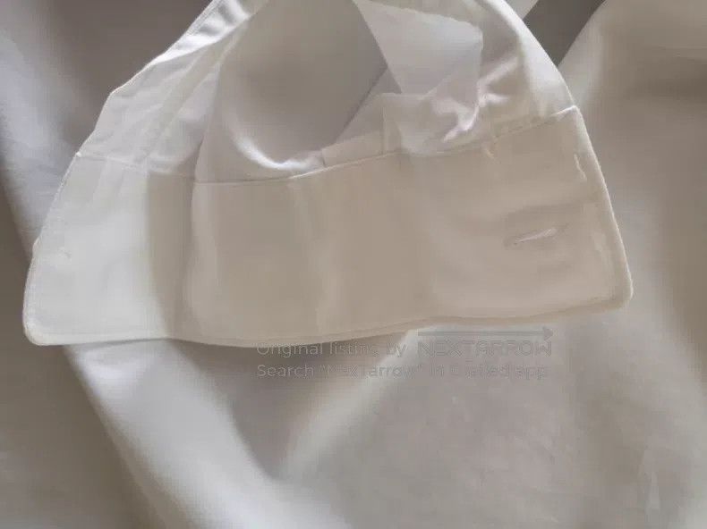 Comme des Garcons Comme Des Garcons Red Heart Embroidered White Shirt Size M / US 6-8 / IT 42-44 - 9 Thumbnail
