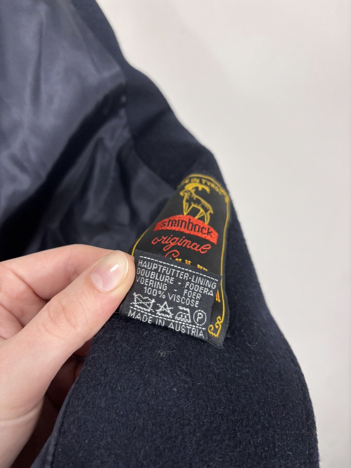 Other Vintage Steinbock Original Himalaya Loden Wool Overcoat Size US M / EU 48-50 / 2 - 16 Thumbnail