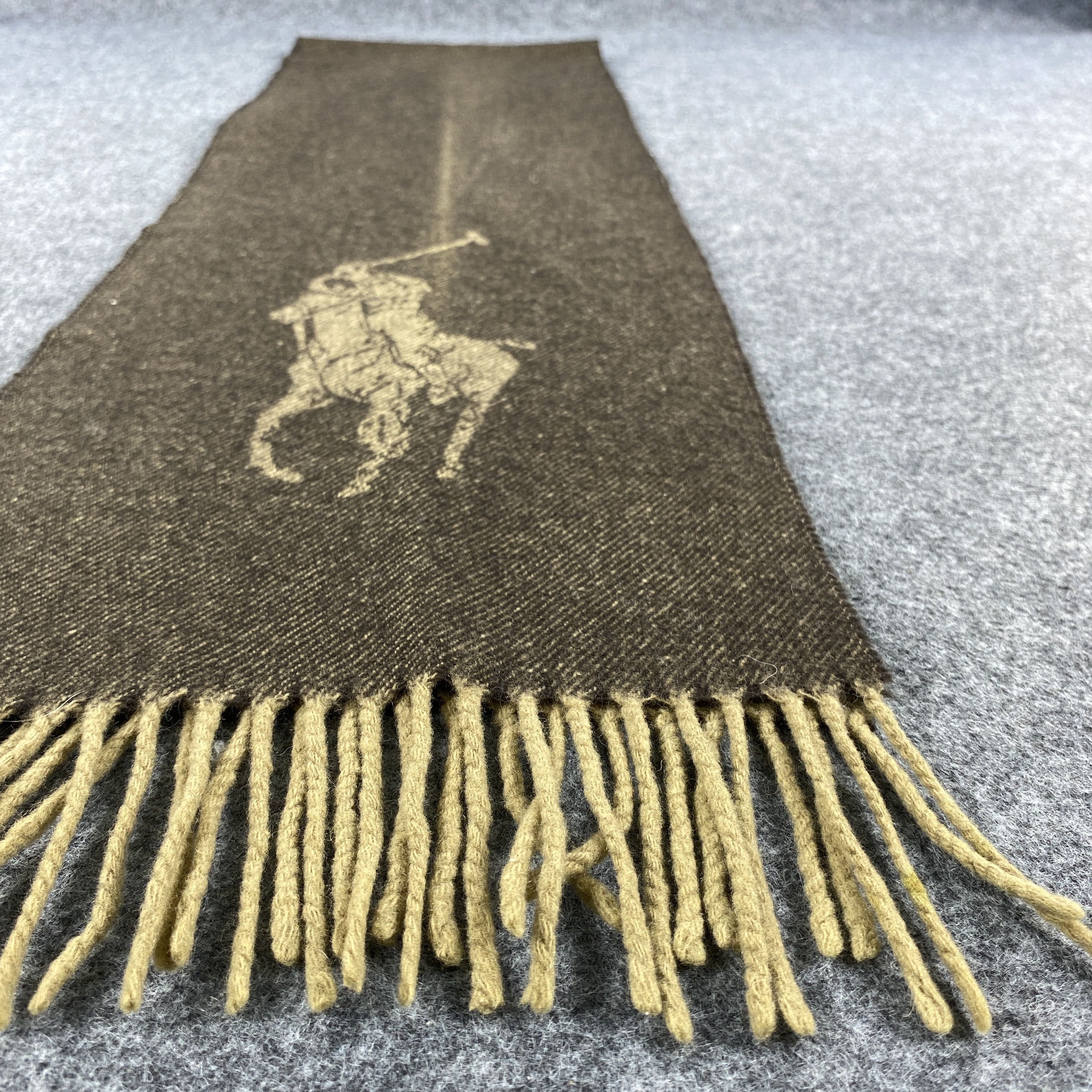 Polo Ralph Lauren × Vintage Polo Ralph Lauren Scarf # Muffler # Neckwear # D592 Size ONE SIZE - 7 Thumbnail