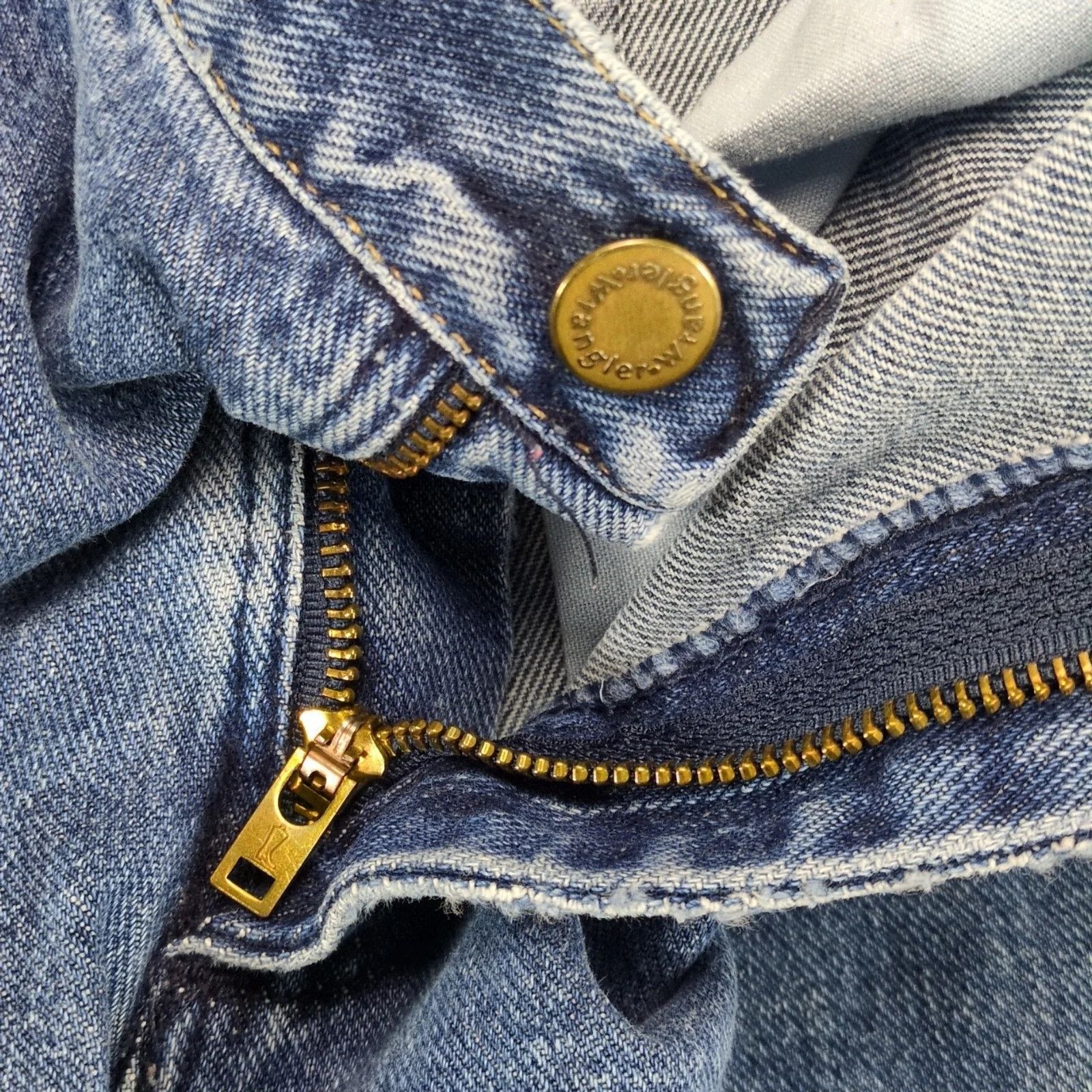Wrangler Vtg 80s-90s Wrangler Blues Jeans Men's 32x31 100% Cotton Size US 32 / EU 48 - 9 Thumbnail
