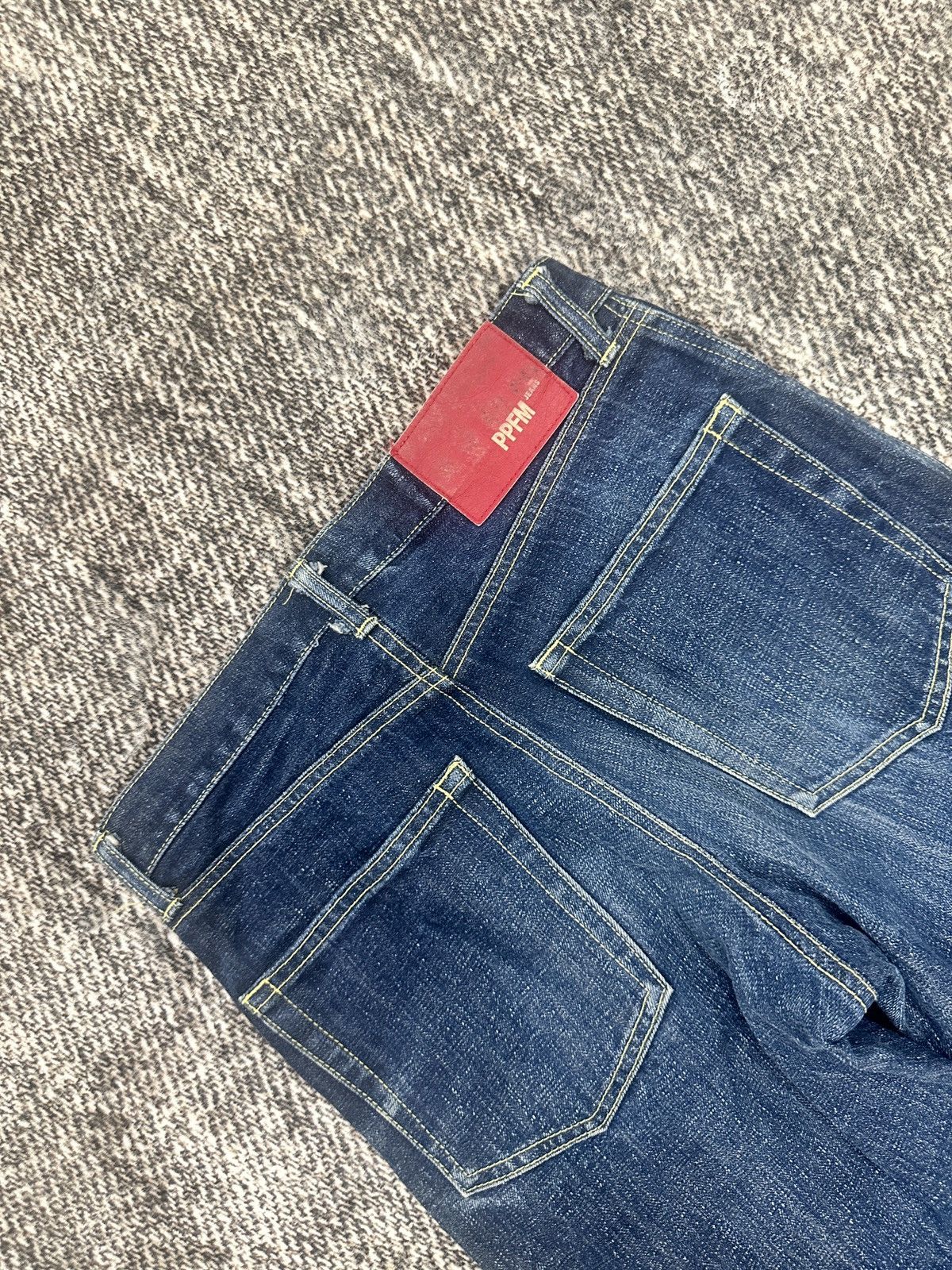 If Six Was Nine × Japanese Brand × PPFM PPFM Blue Denim Jeans Size US 29 - 5 Thumbnail
