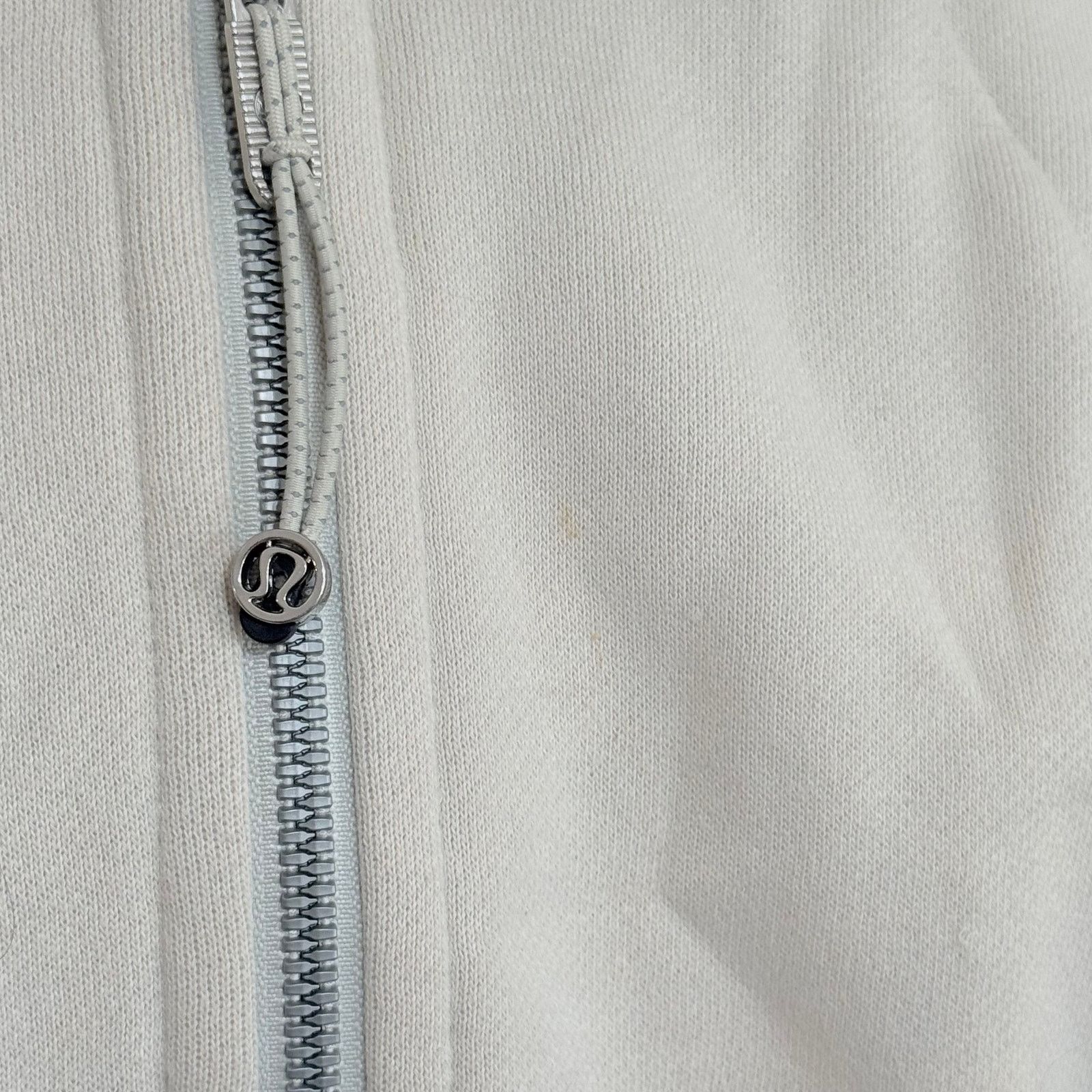 Lululemon Lululemon Bone Scuba Cropped Hoodie | Sz 6 Size M / US 6-8 / IT 42-44 - 4 Thumbnail