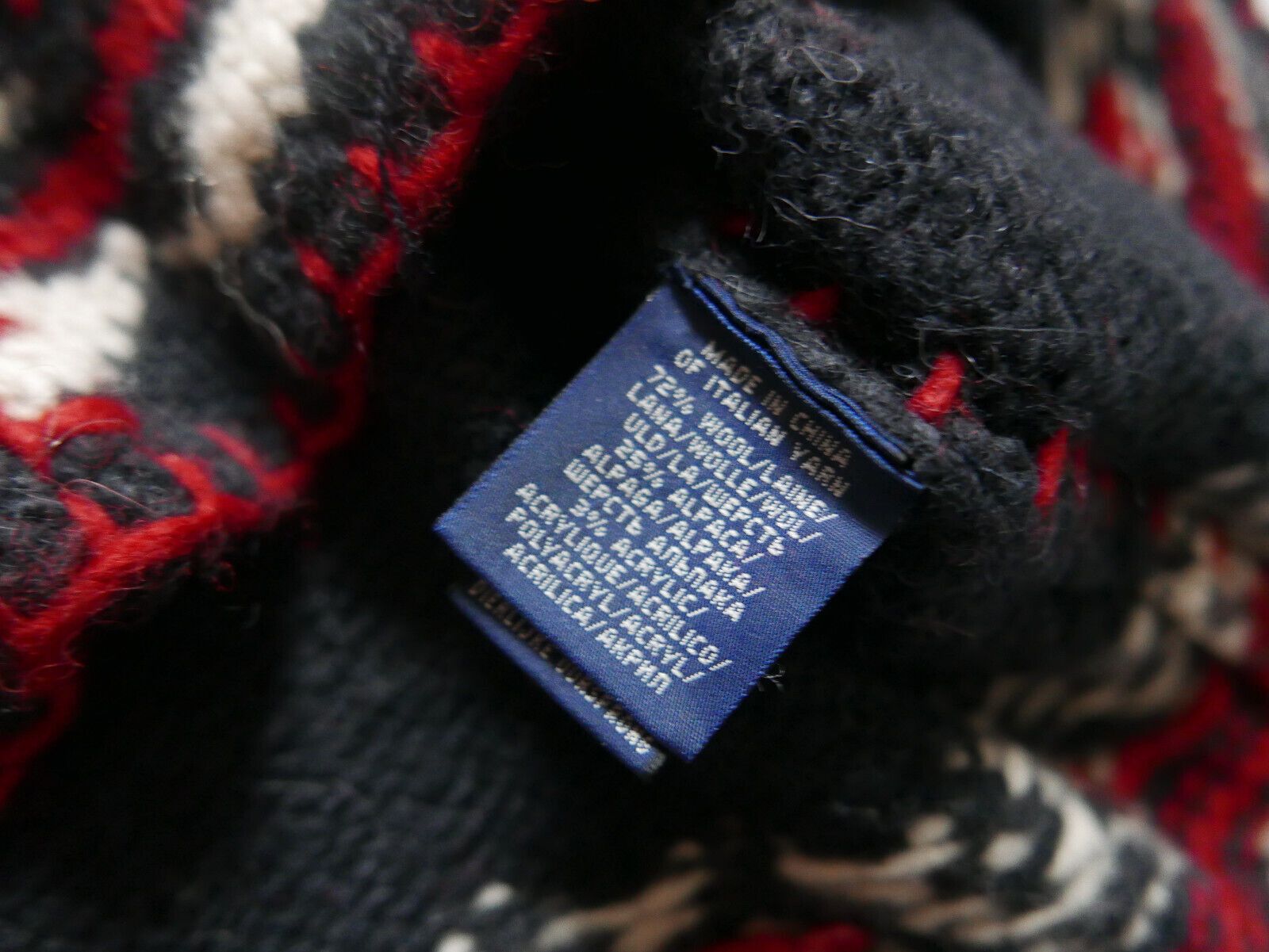 Ralph Lauren Blue Label Ralph Lauren Blue Label Sweater Shawl Holiday Wool NWT S Size US S / EU 44-46 / 1 - 5 Thumbnail