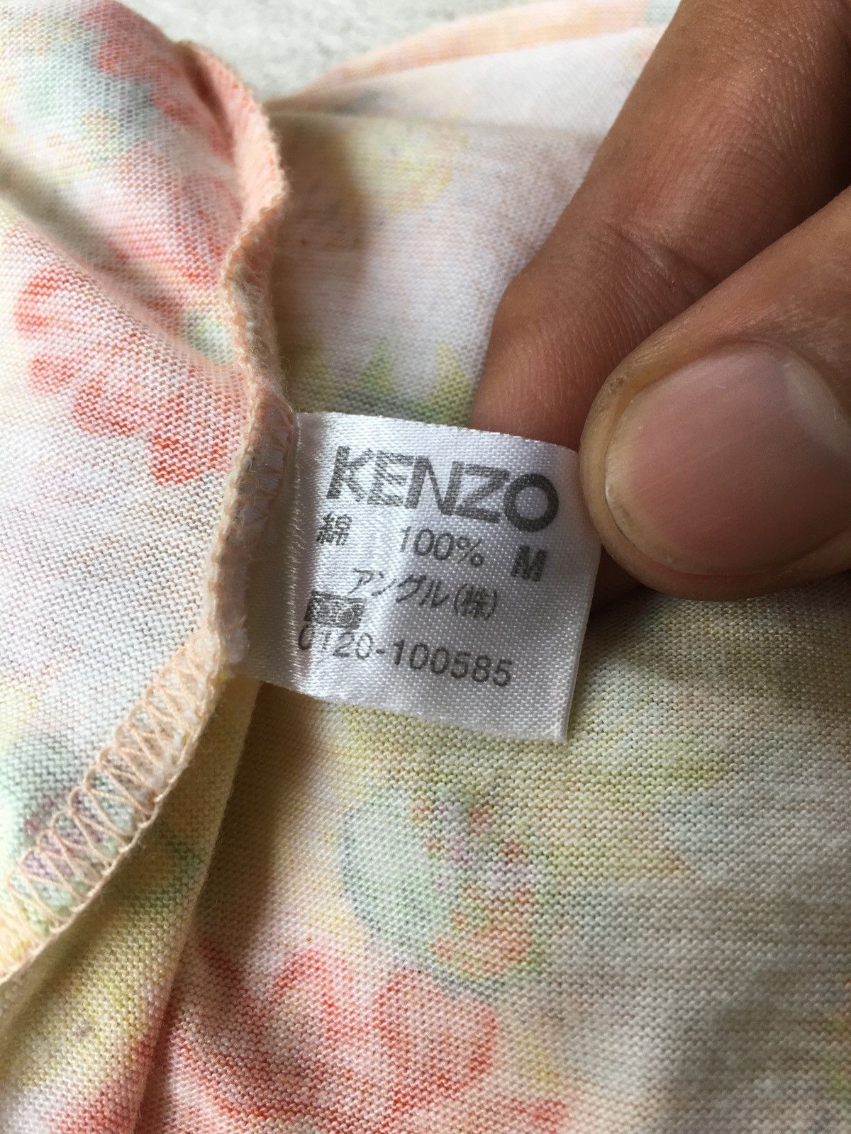 Kenzo Kenzo Floral Fullprint Tshirt Size US M / EU 48-50 / 2 - 4 Thumbnail