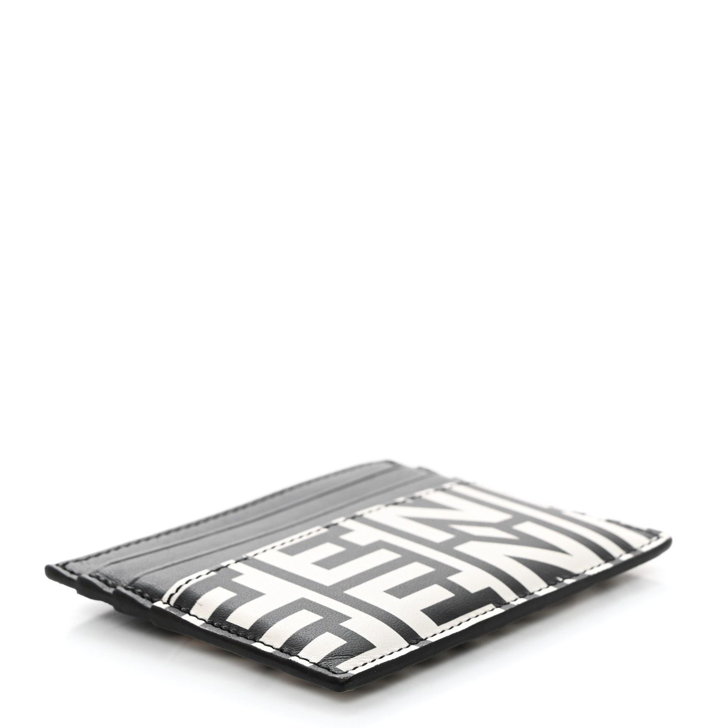 Fendi o1loc1c0824 Size: OS / Card Holder in Black/White Size ONE SIZE - 3 Thumbnail
