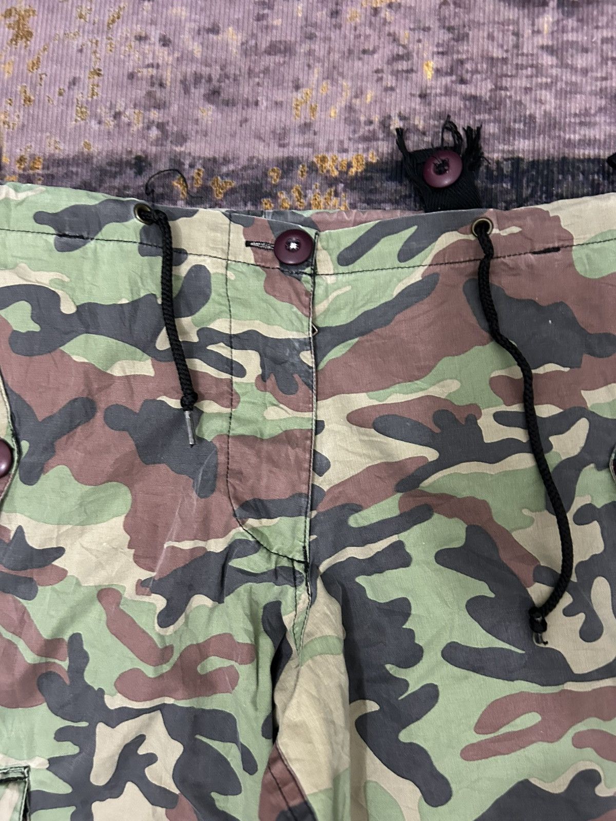 Japanese Brand Vintage Ufo Parachute Cargo Army Pants Size US 30 / EU 46 - 7 Thumbnail