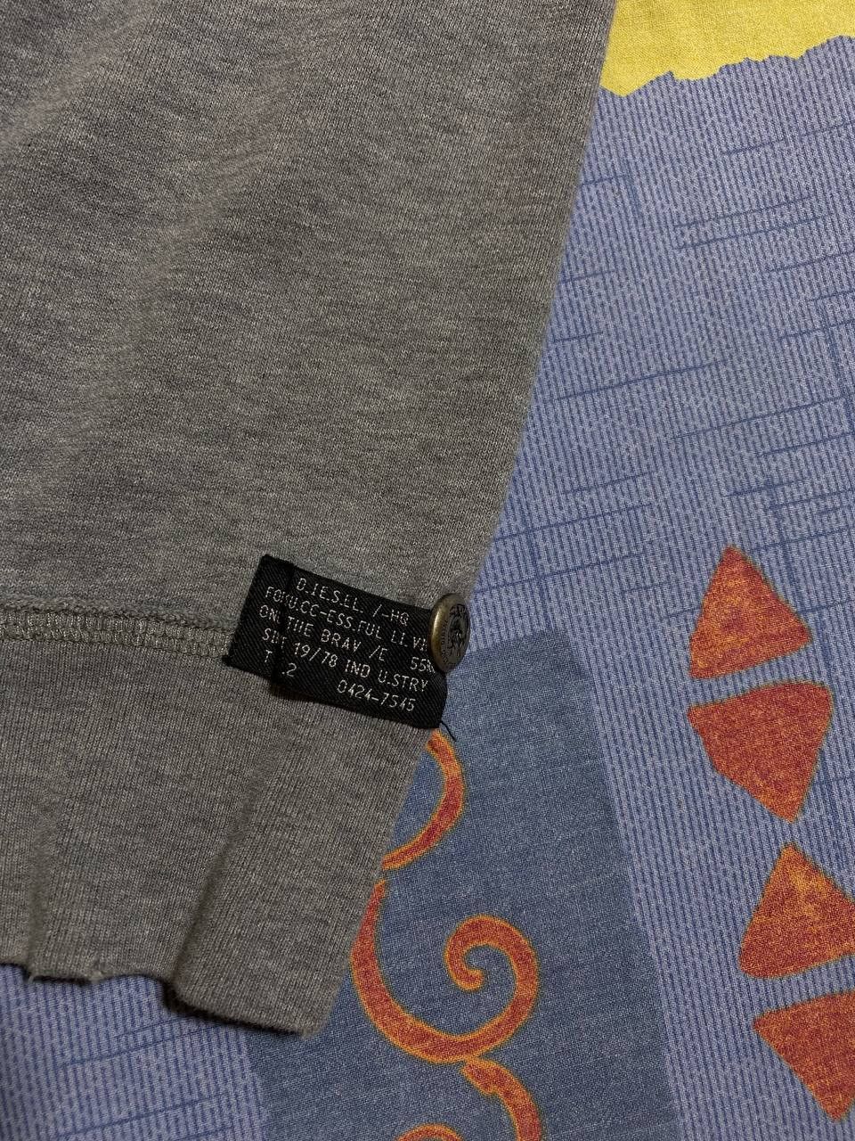 Diesel Vintage Avant-Garde 90s Diesel Knitted Sweater Big Logo Size US M / EU 48-50 / 2 - 18 Thumbnail