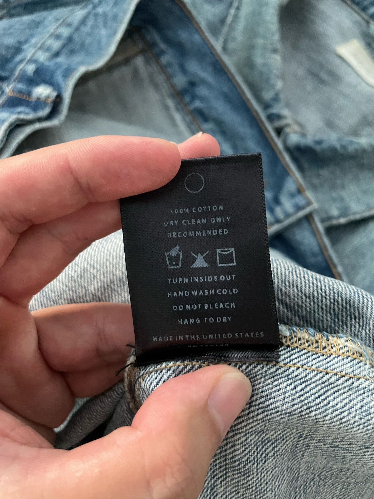 Fear of God Fear Of God 4th Collection OG Denim Jacket Size US XL / EU 56 / 4 - 14 Thumbnail