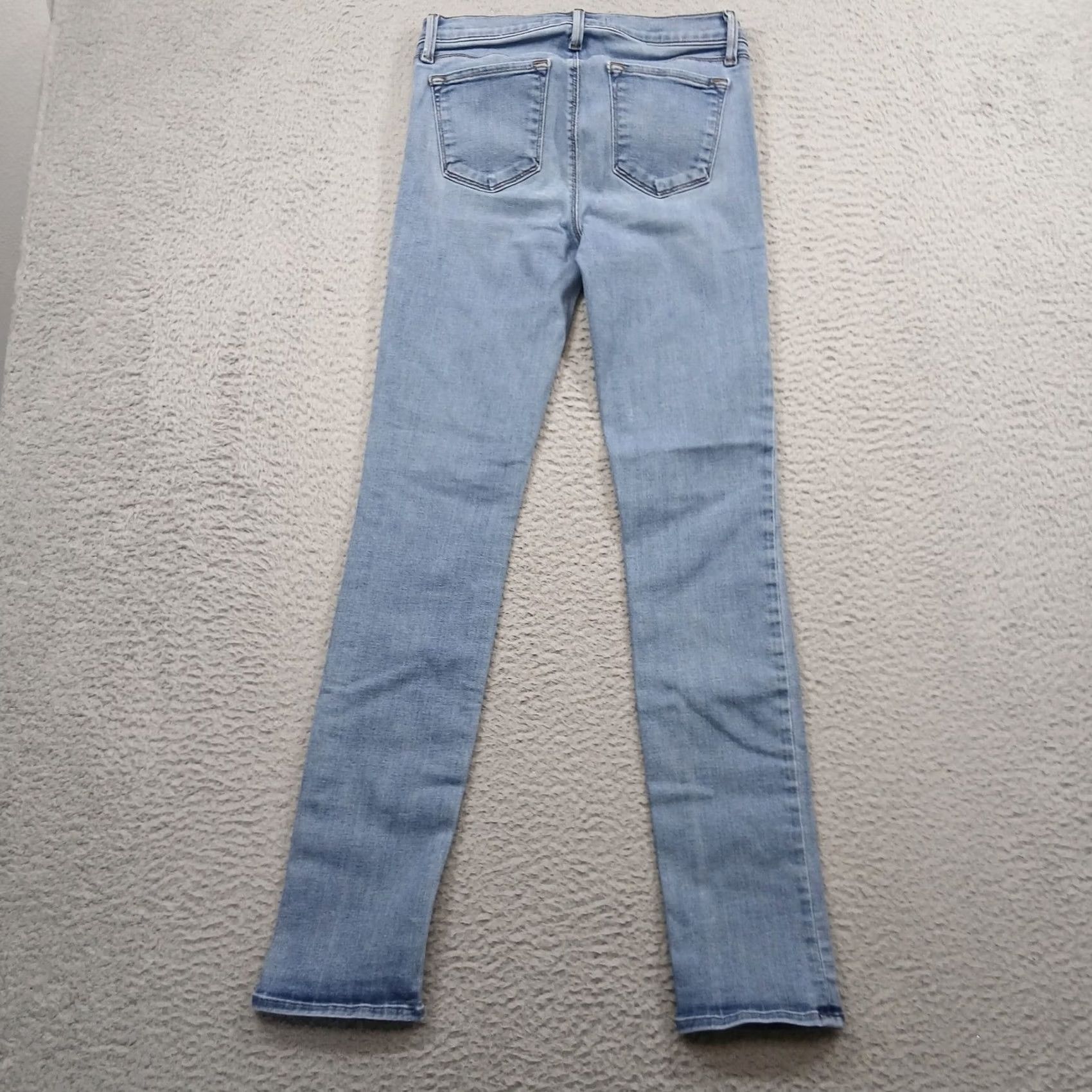 J Brand J Brand Skinny Jeans Women's 26 Blue Light Wash Stretch Denim EUC Jeans Slim Pockets 5-Pocket California USA Logo Vintage No Mens Womens Size 26" / US 2 / IT 38 - 3 Thumbnail