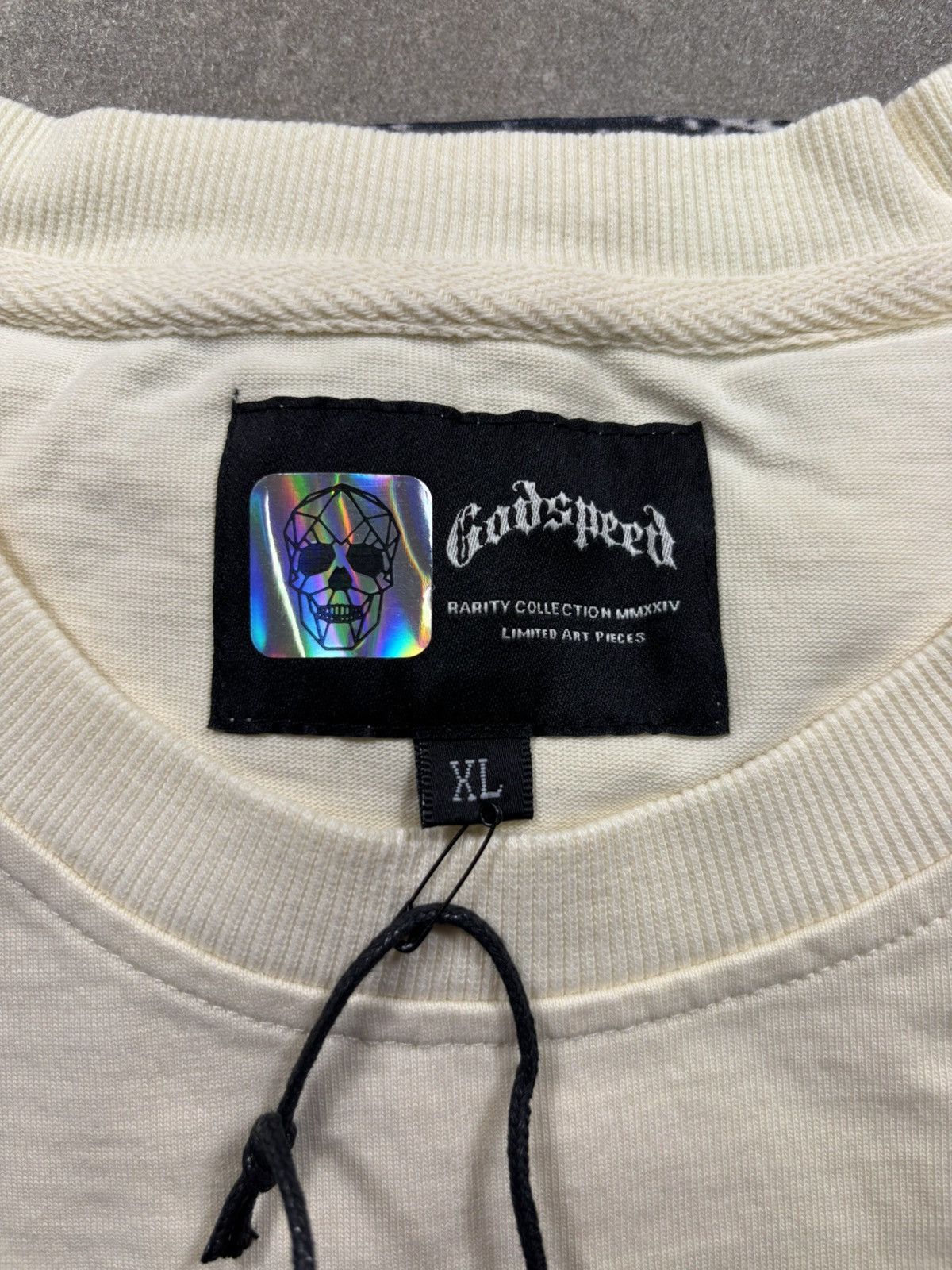 Godspeed Godspeed Sunken Liberty Tee, Bone Size US XL / EU 56 / 4 - 9 Thumbnail