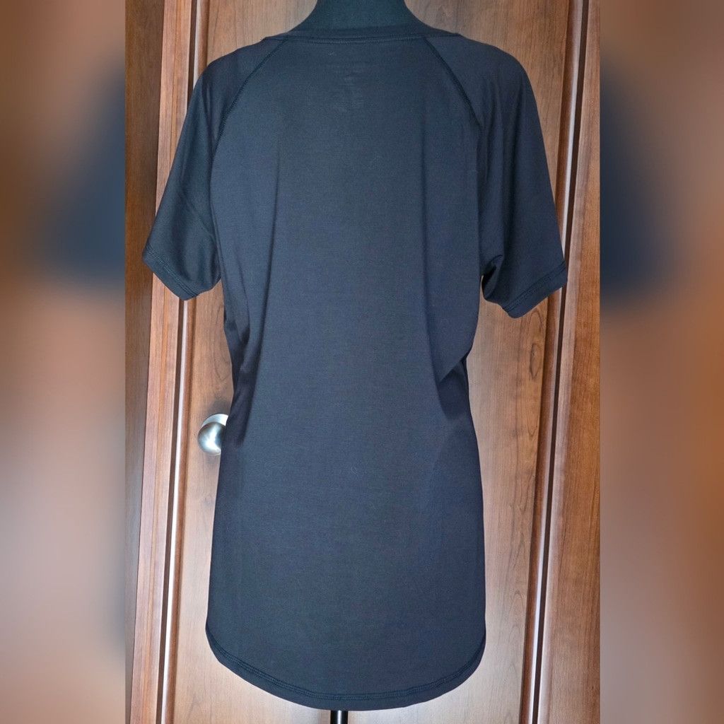 Tek Gear Tek Gear Essential Black Moisture Wicking Tee NWT Size XL / US 12-14 / IT 48-50 - 4 Thumbnail