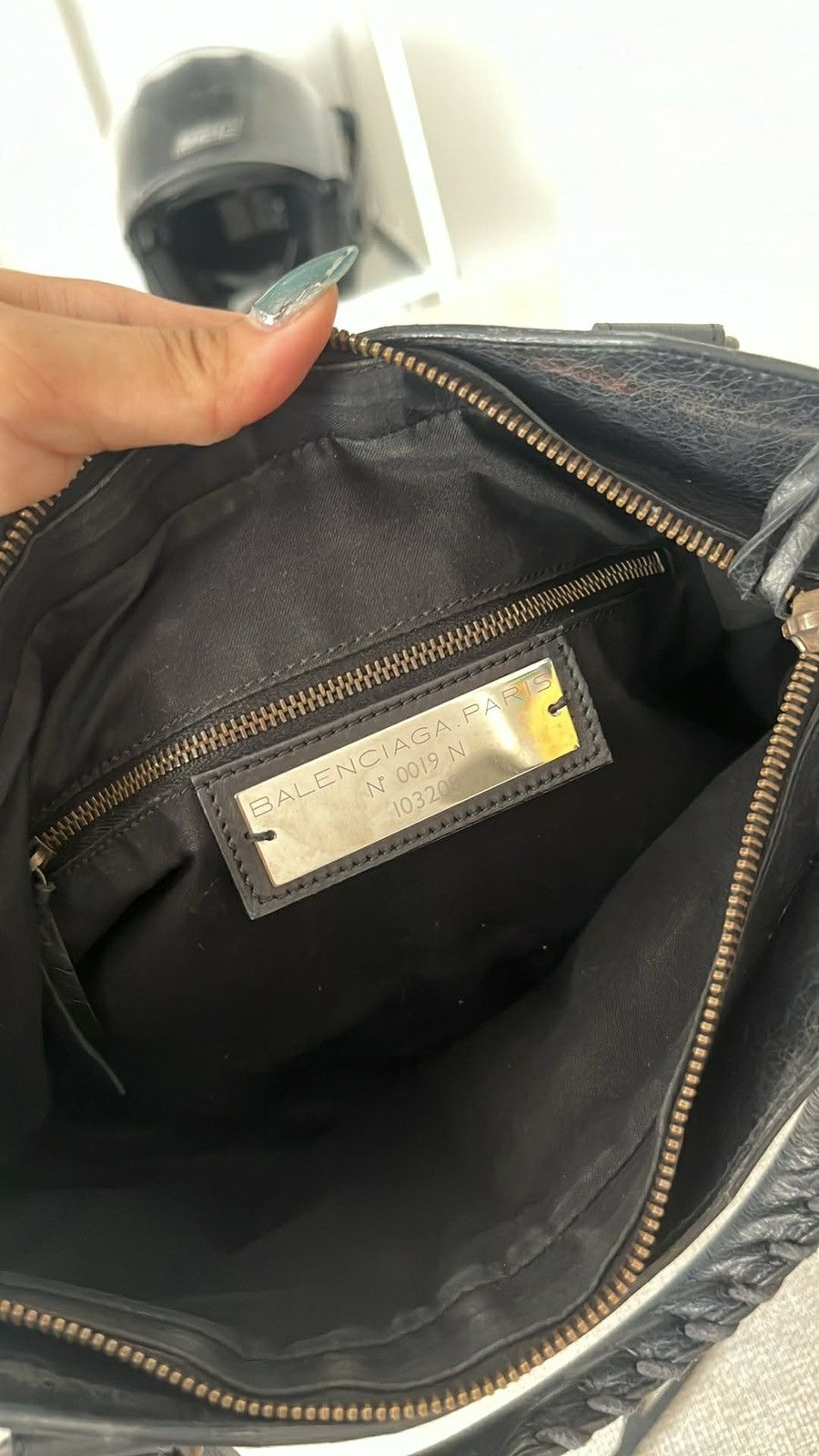 Balenciaga Balenciaga "The First" 2005 Black Chevre Leather Size ONE SIZE - 19 Thumbnail