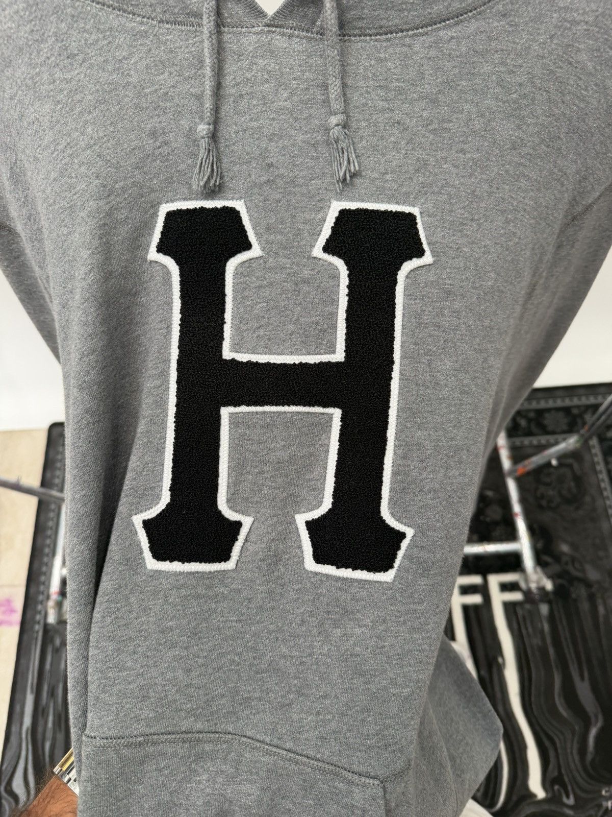 Huf Vintage Huf Star Hoodie Size US XL / EU 56 / 4 - 6 Thumbnail