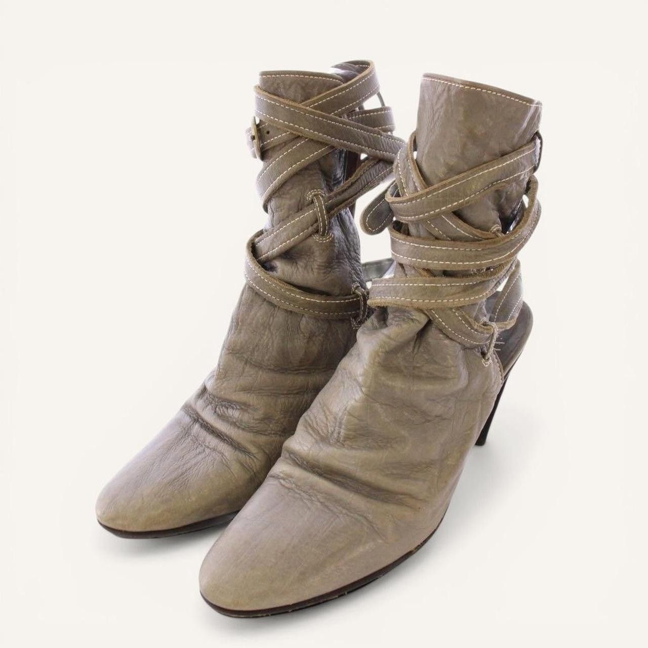 Maison MIHARA YASUHIRO MIHARA YASUHIRO ankle wrap leather boots Size US 7.5 / IT 37.5 - 2 Thumbnail