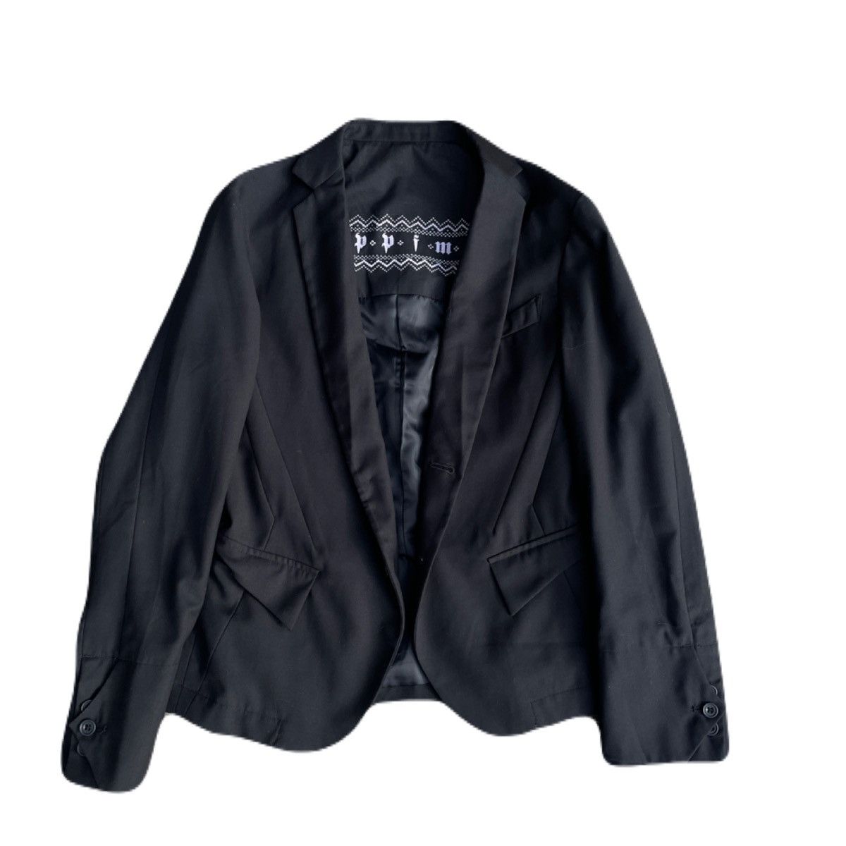 If Six Was Nine 2000s PPFM Vkei Avantgarde Tailored Jacket Japanese archive Size US S / EU 44-46 / 1 - 2 Thumbnail