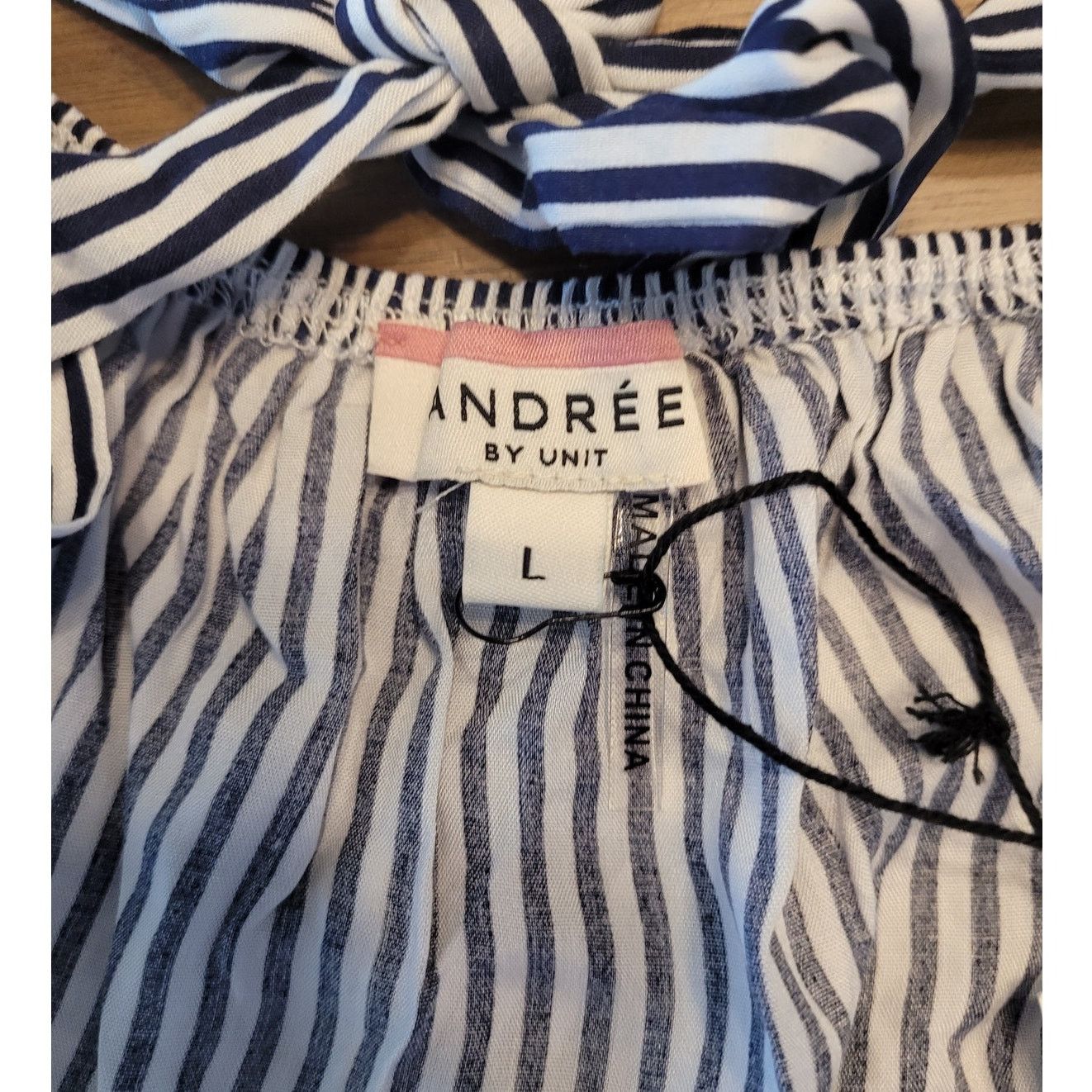 Vintage Andree By Unit Peasant Blouse L NWT Boho Square Neck Size L / US 10 / IT 46 - 5 Thumbnail