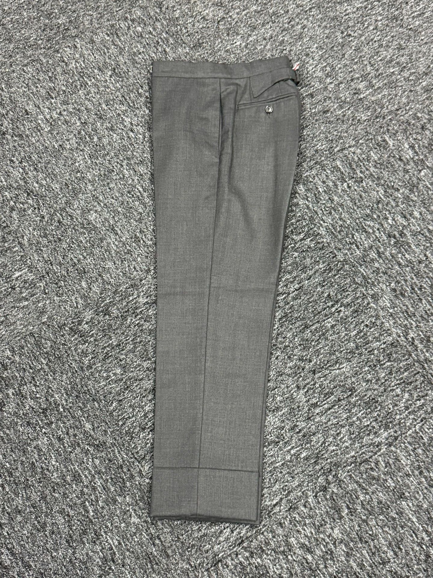 Thom Browne Thom Browne Classic Deep Gray Wool Trousers Size 25" / US 0 / IT 36 - 3 Thumbnail