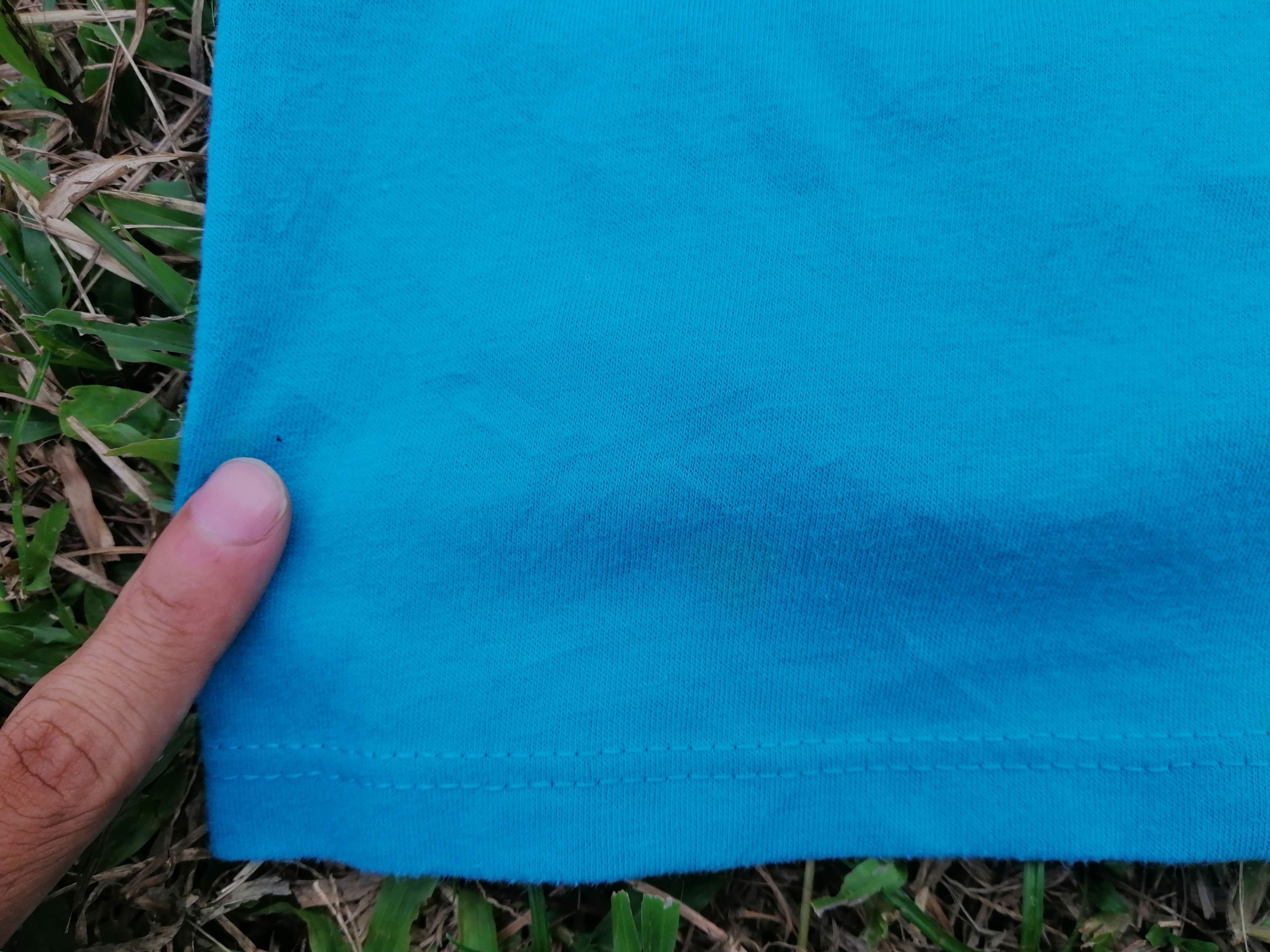 Other 80s vintage collared t shirt plain turquoise thin soft Size US M / EU 48-50 / 2 - 7 Thumbnail