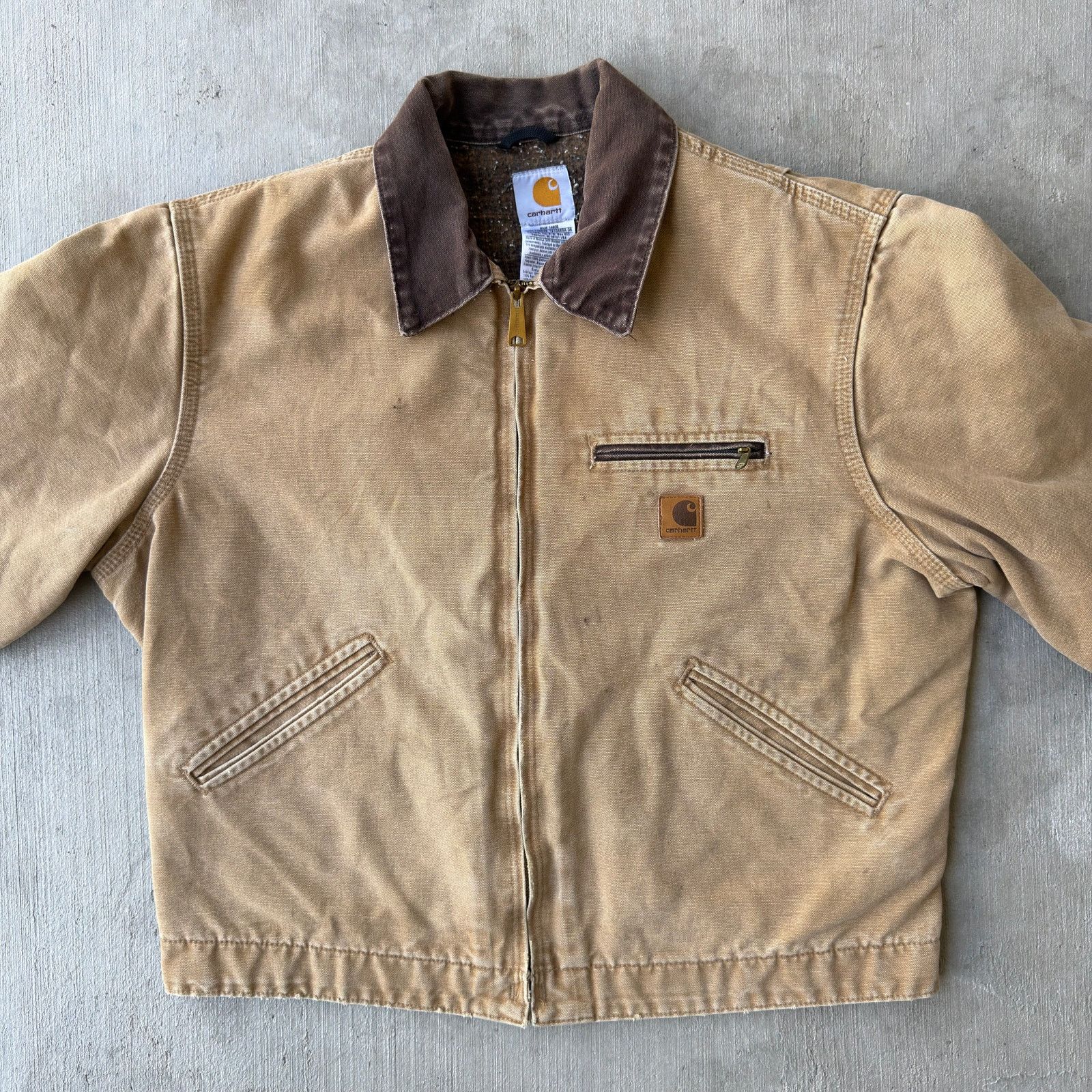 Carhartt × Vintage Carhartt J97 CML brown Detroit work wear jacket Size US L / EU 52-54 / 3 - 3 Thumbnail