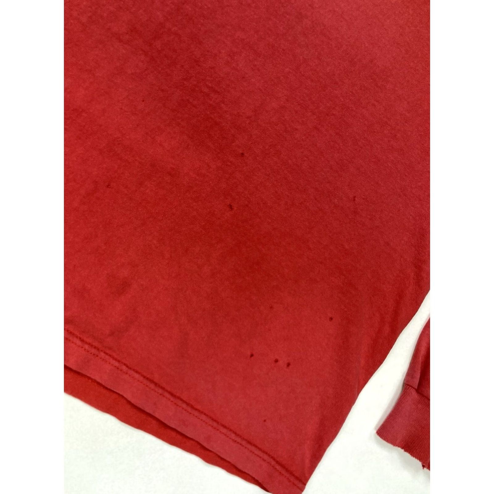 MCM VINTAGE Union Made Dade Hardening The System Thrashed T-shirt Men XL Red Long Sleeve Shirt XL Men Red Size US XL / EU 56 / 4 - 6 Thumbnail