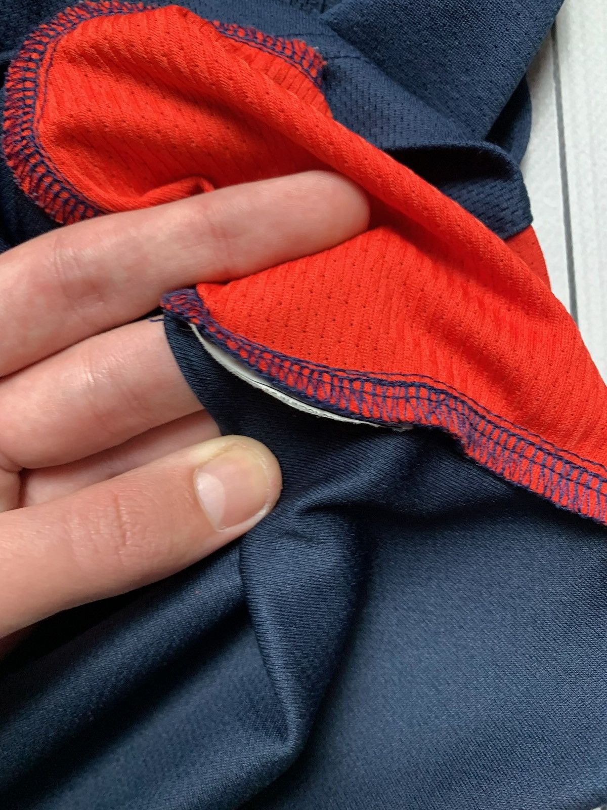 Nike × Vintage Vintage Nike total 90 soccer jersey size M logo navy Size US M / EU 48-50 / 2 - 5 Thumbnail