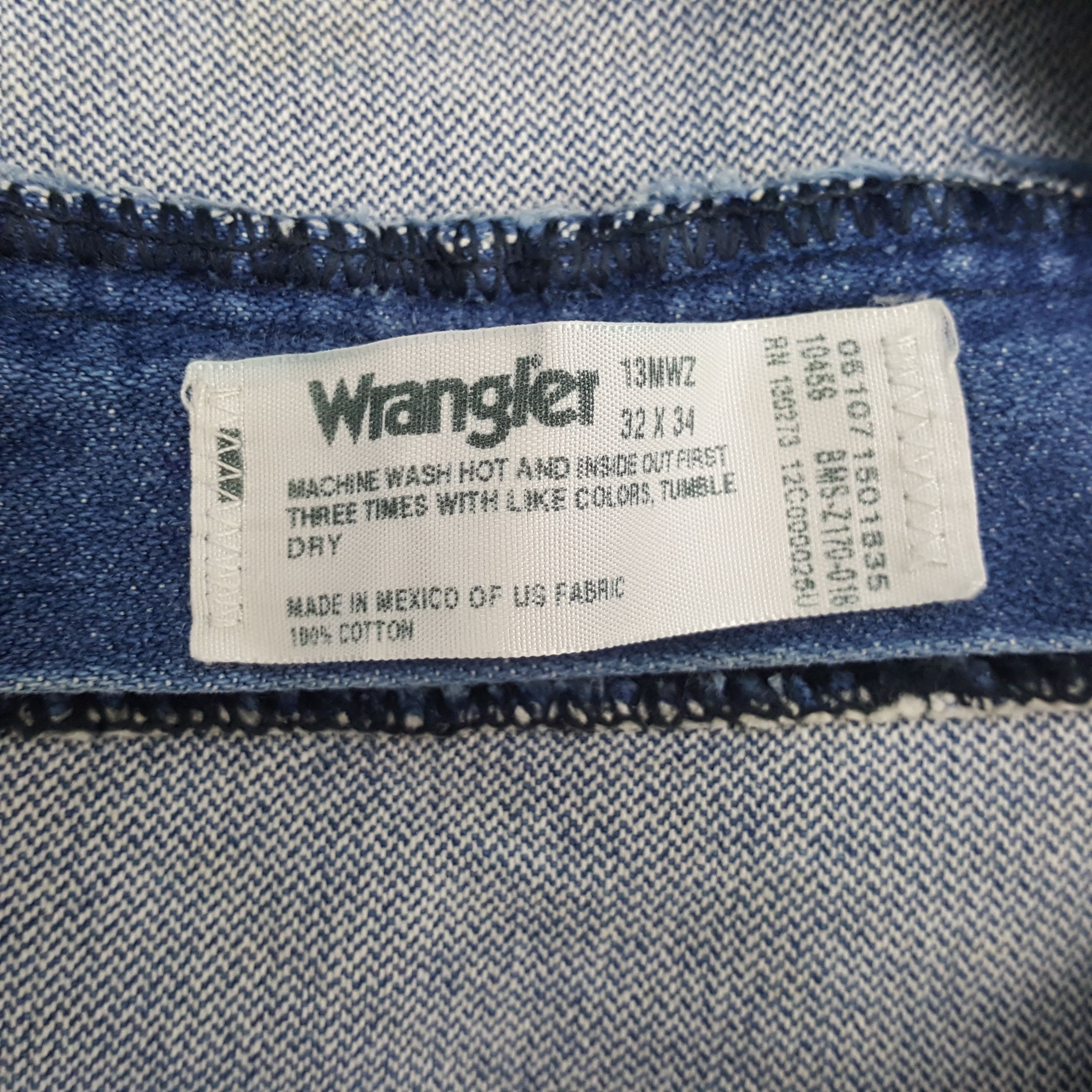 Wrangler Wrangler Streetwear Style Jeans RR18 Size US 31 - 14 Thumbnail