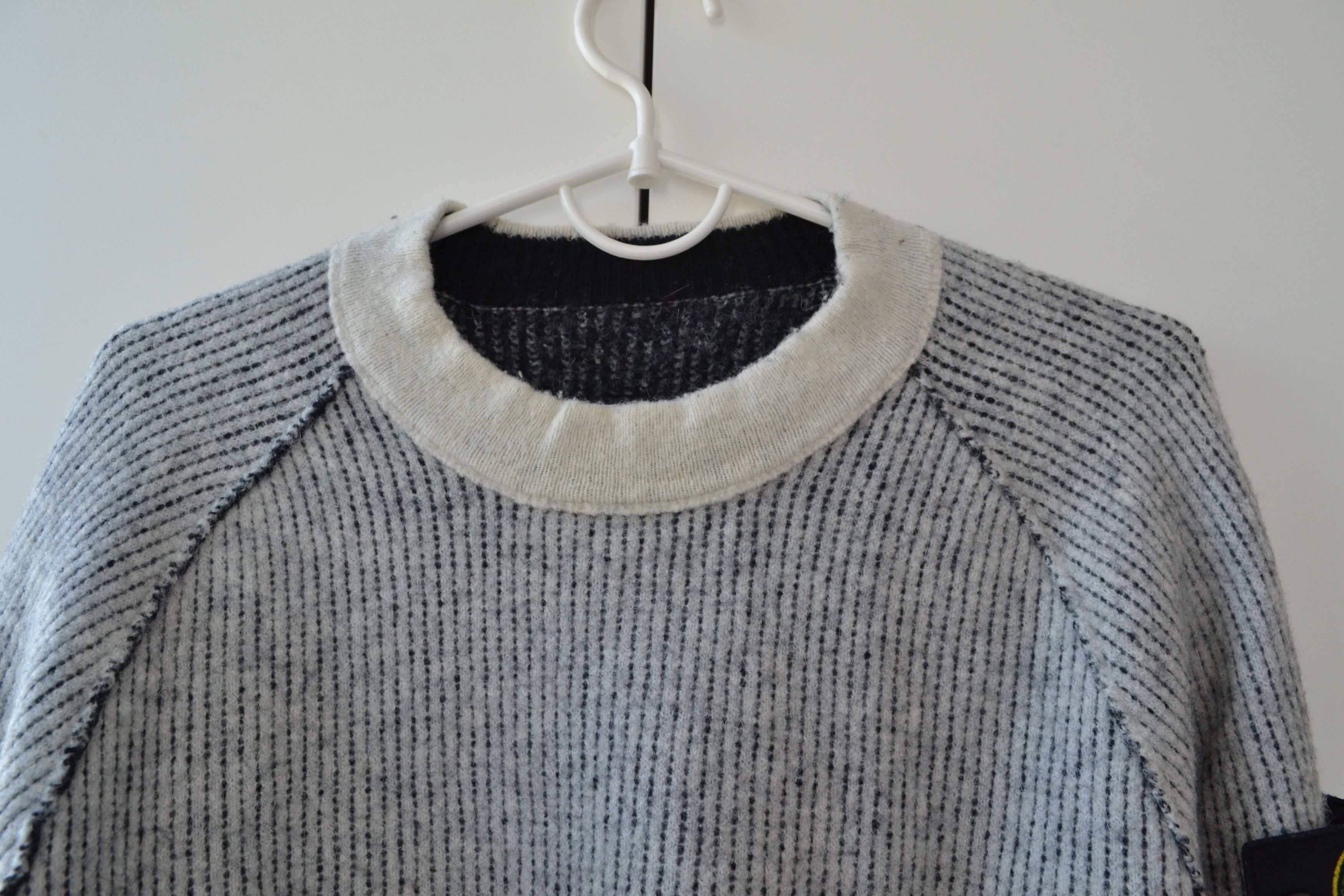 Stone Island Stone Island Sweater Reversible Jumper Knit Wool Stripped Size US XS / EU 42 / 0 - 15 Thumbnail