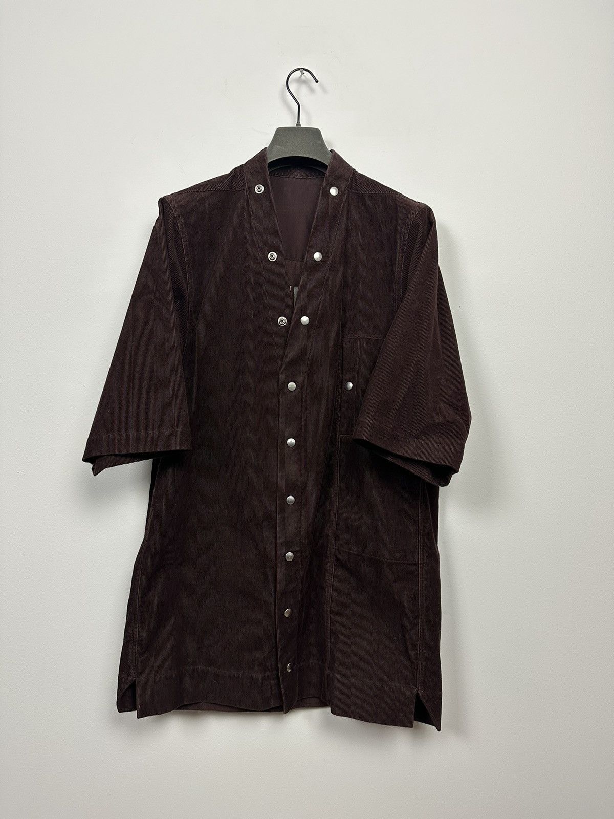 Rick Owens FW20 ‘PERFORMA’ Jumbo Corduroy Larry Shirt Size US M / EU 48-50 / 2 - 1 Thumbnail