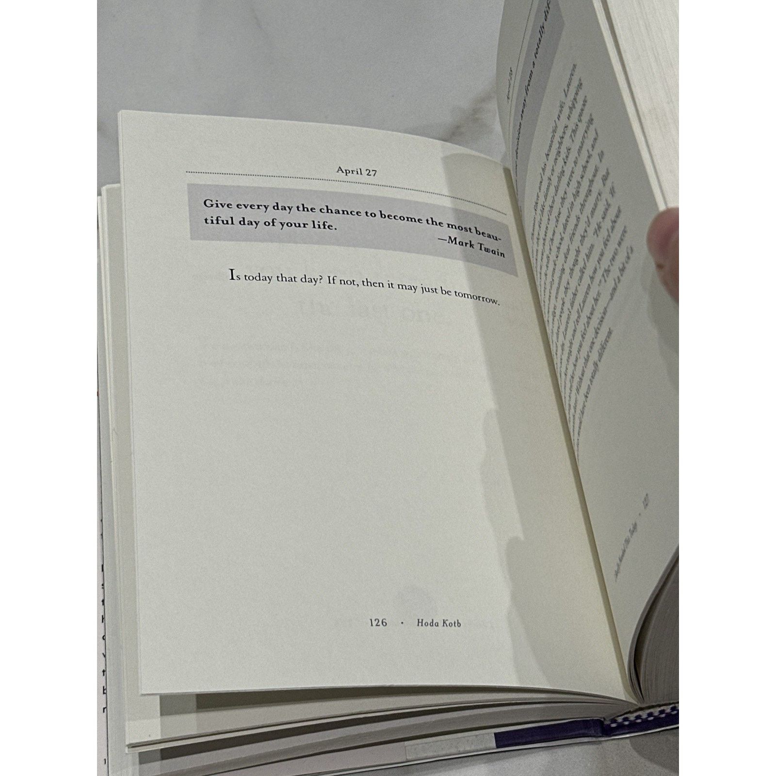 Other I Really Needed This Today by Hoda Kotb Hardcover Book Size 26 - 5 Thumbnail