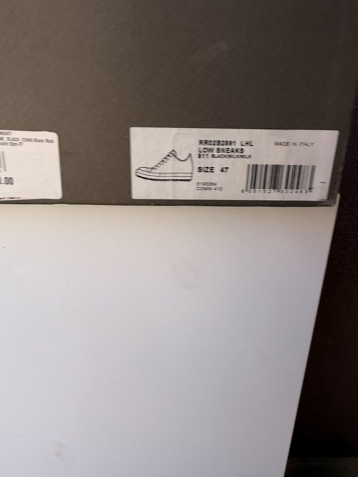 Rick Owens Rick owens low top pony hair romone Size US 14 / EU 47 - 8 Thumbnail