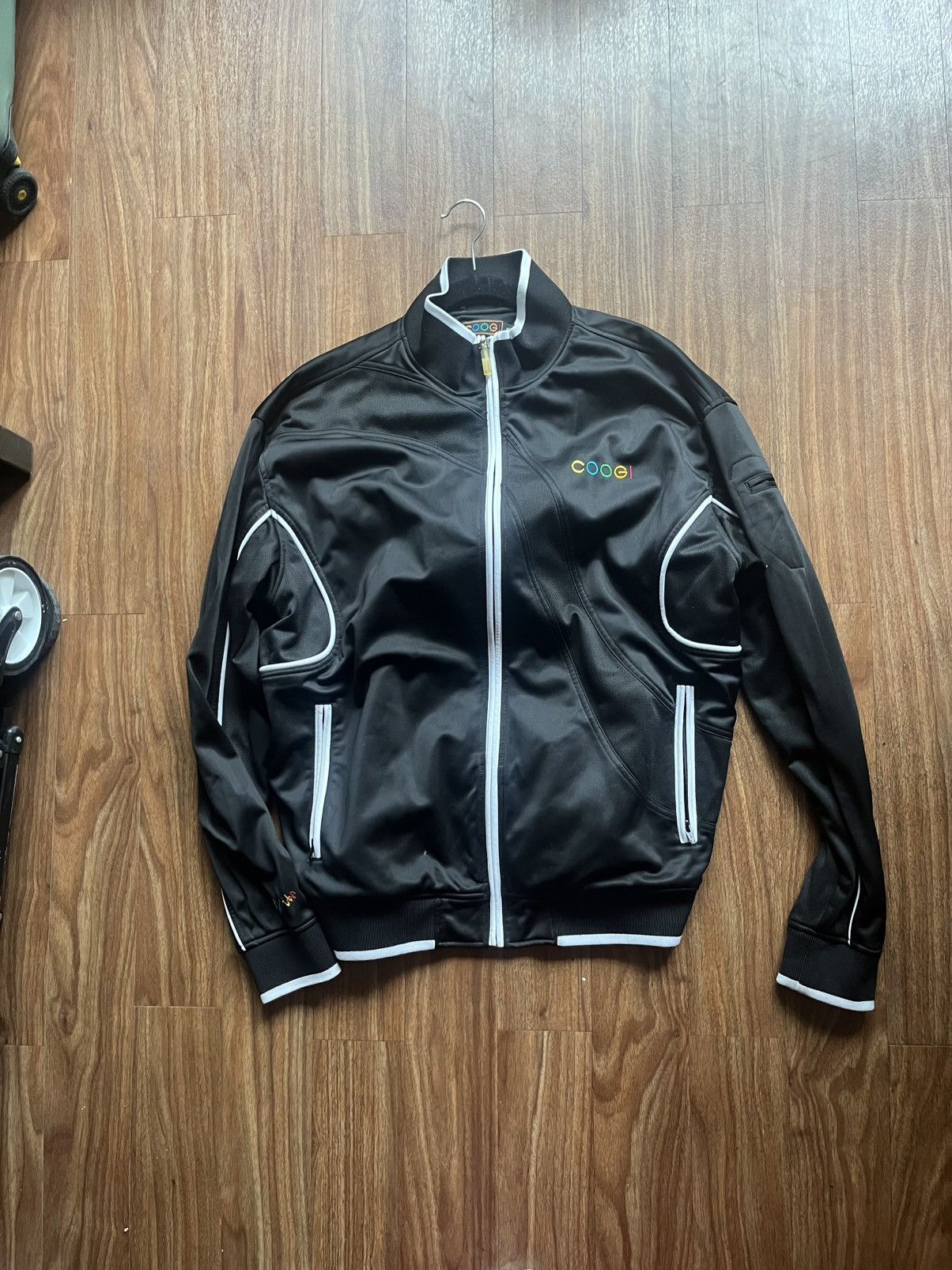 Coogi Black Coogi zip-up track jacket Size US XL / EU 56 / 4 - 1 Thumbnail