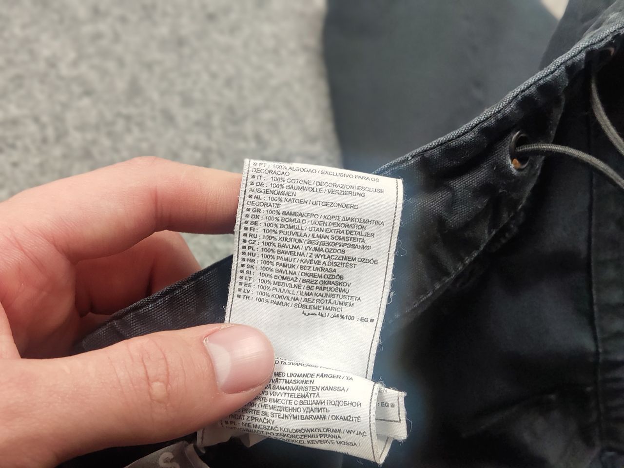 Nike Vintage NIke Black Faded Canvas Military Cargo Pants Y2K Size US 32 / EU 48 - 17 Thumbnail