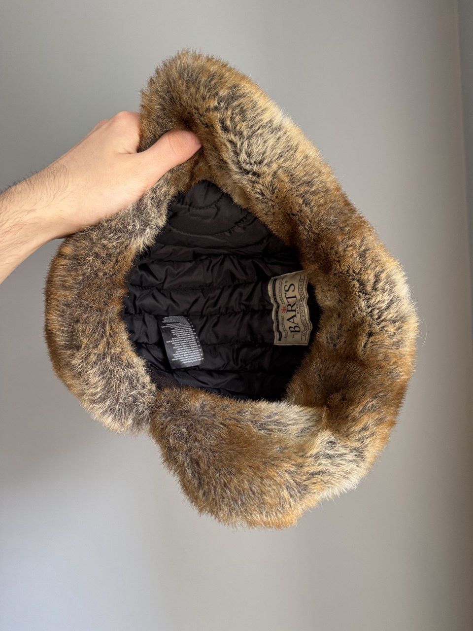 Other Vintage Barts Denim Ushanka Trapper Hat Fur Fuzzy Winter Size ONE SIZE - 8 Thumbnail
