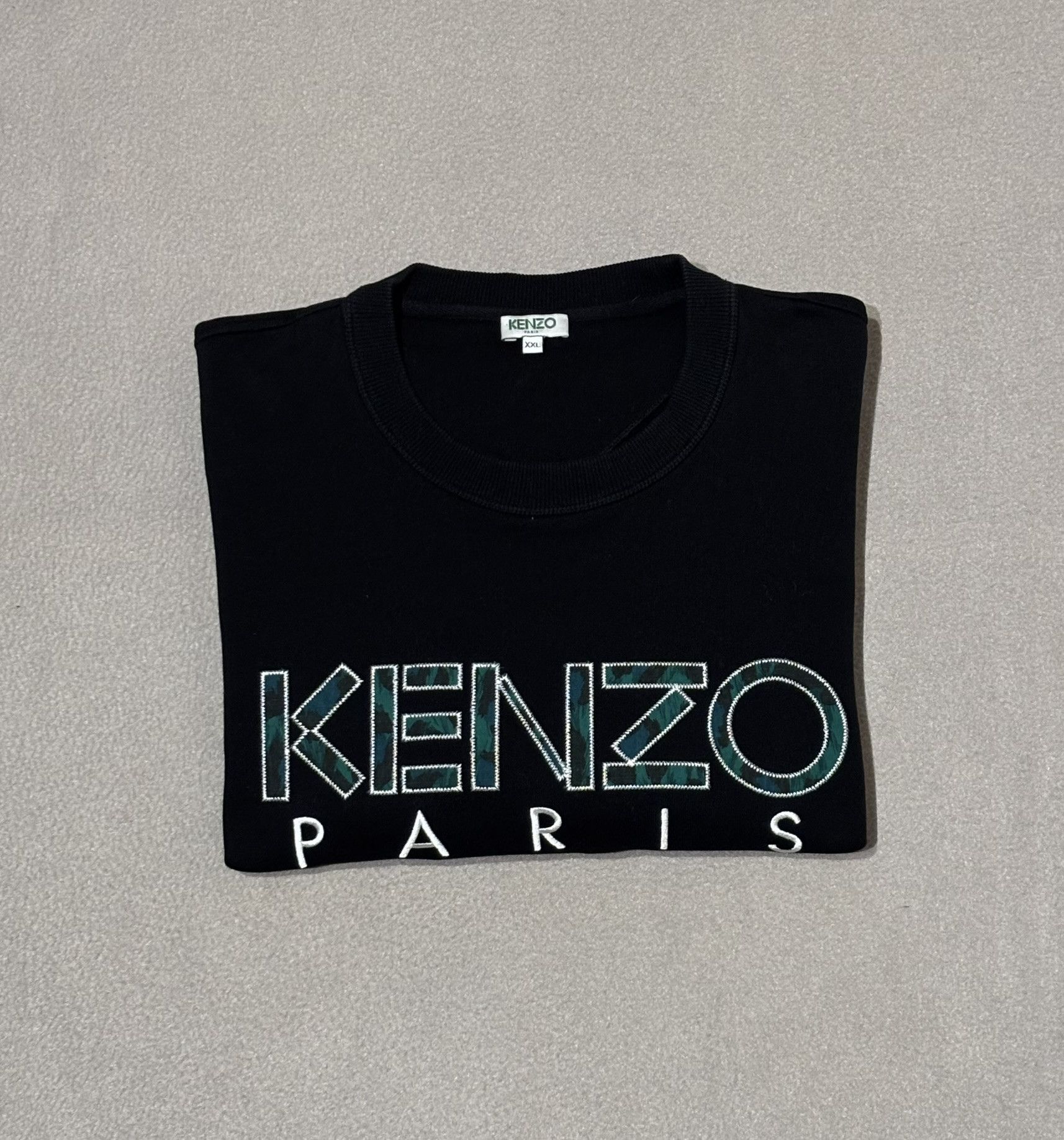 Kenzo Kenzo Paris Black sweatshirt size XXL Size US XXL / EU 58 / 5 - 16 Thumbnail