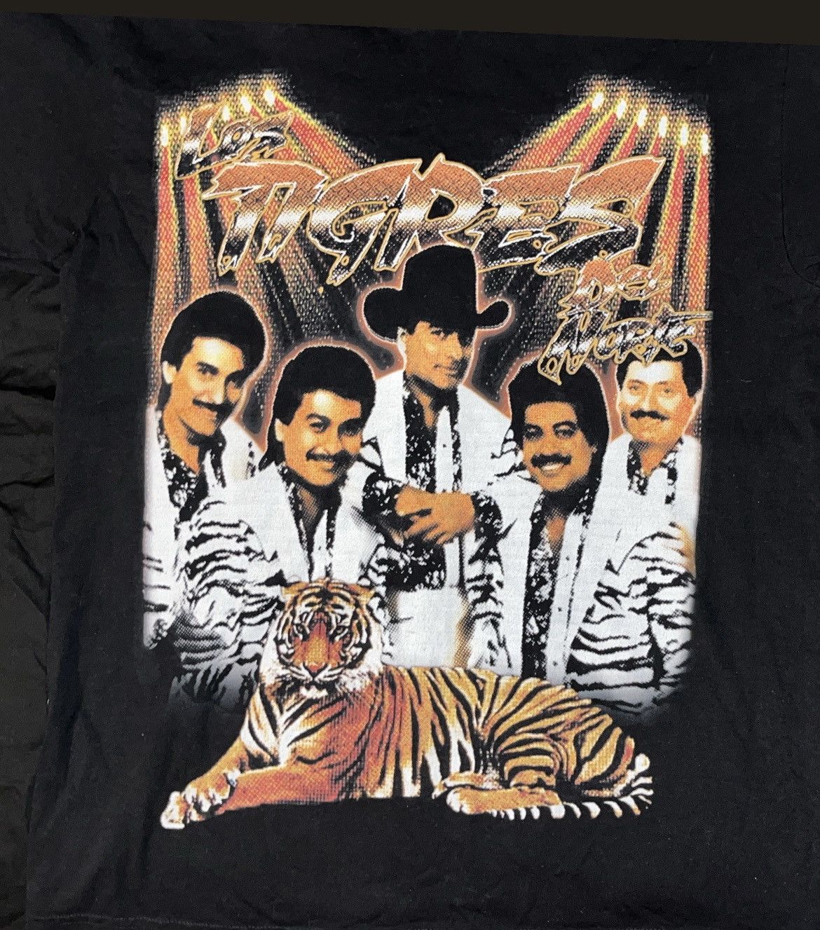 Vintage Los Tigres del Norte heavyweight tee medium Size US M / EU 48-50 / 2 - 2 Thumbnail