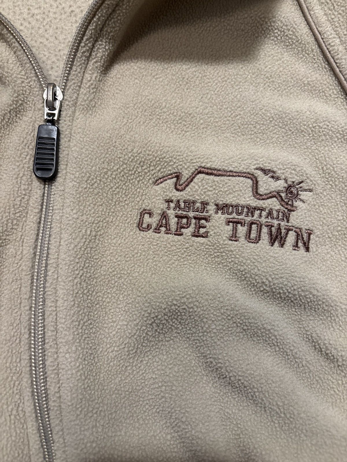 Vintage Vintage Cape Town Fleece Zip Up Size US L / EU 52-54 / 3 - 5 Thumbnail
