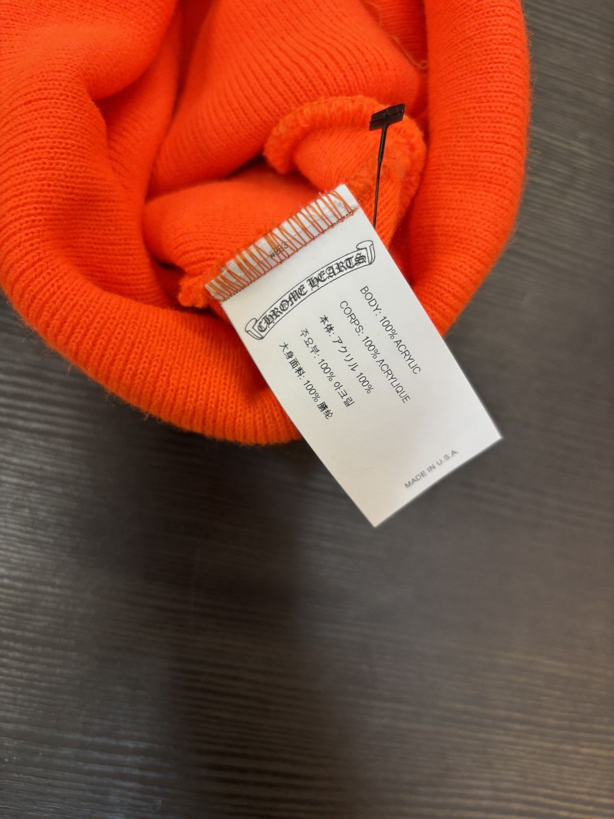 Chrome Hearts Brand new chrome beanie Size ONE SIZE - 5 Thumbnail