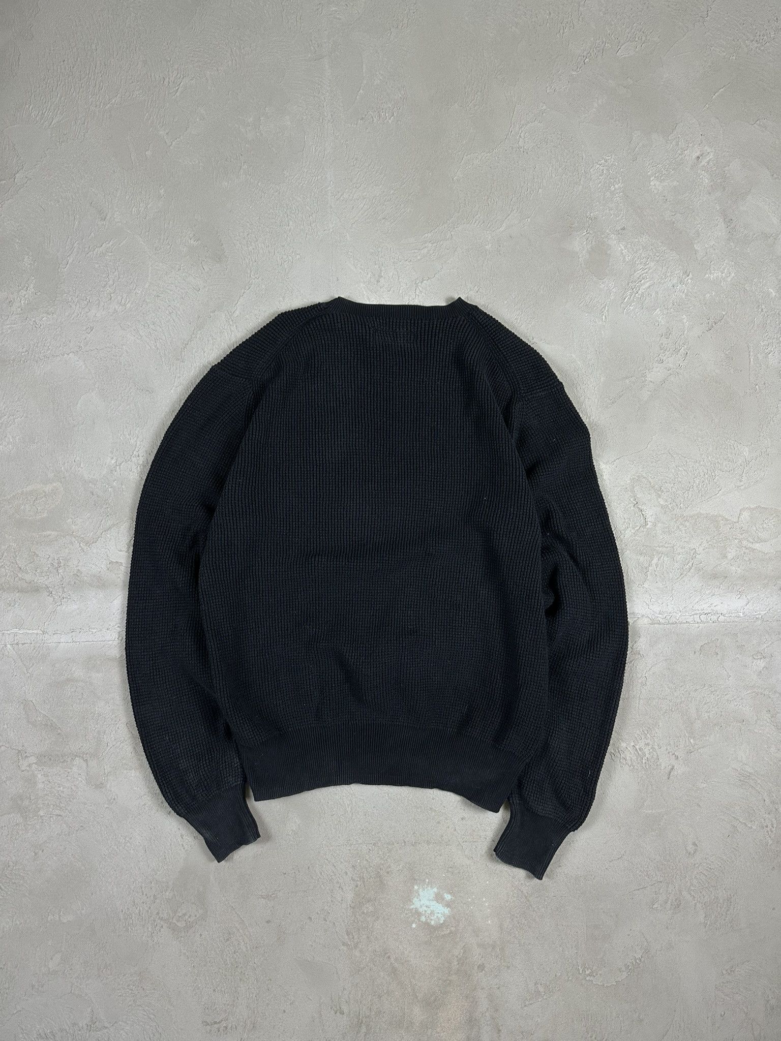 Allsaints Allsaints Cotton Boxy Logo Knit Sweater Size US L / EU 52-54 / 3 - 9 Thumbnail