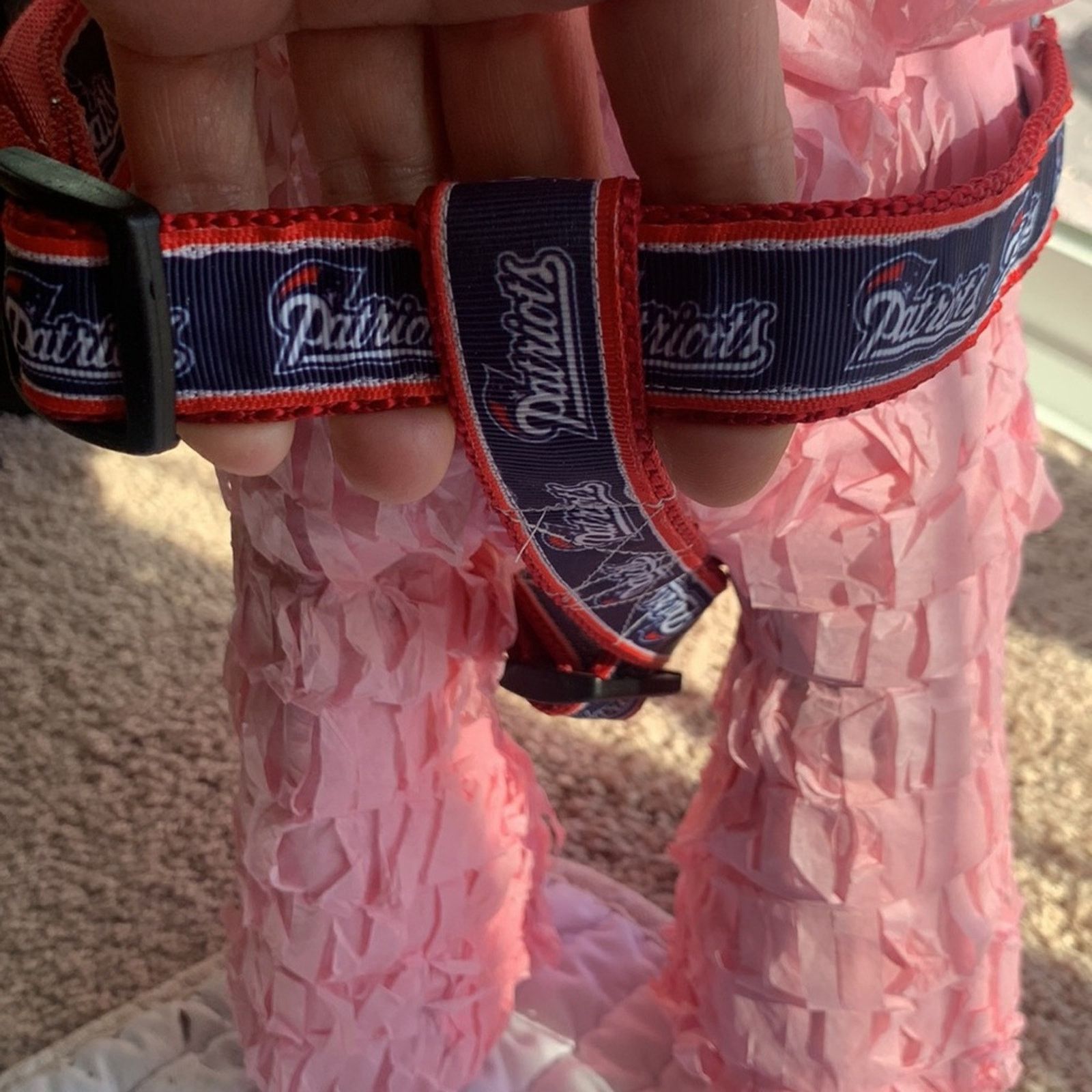 Vintage N.E. Patriots dog harness, step in style Size ONE SIZE - 2 Thumbnail
