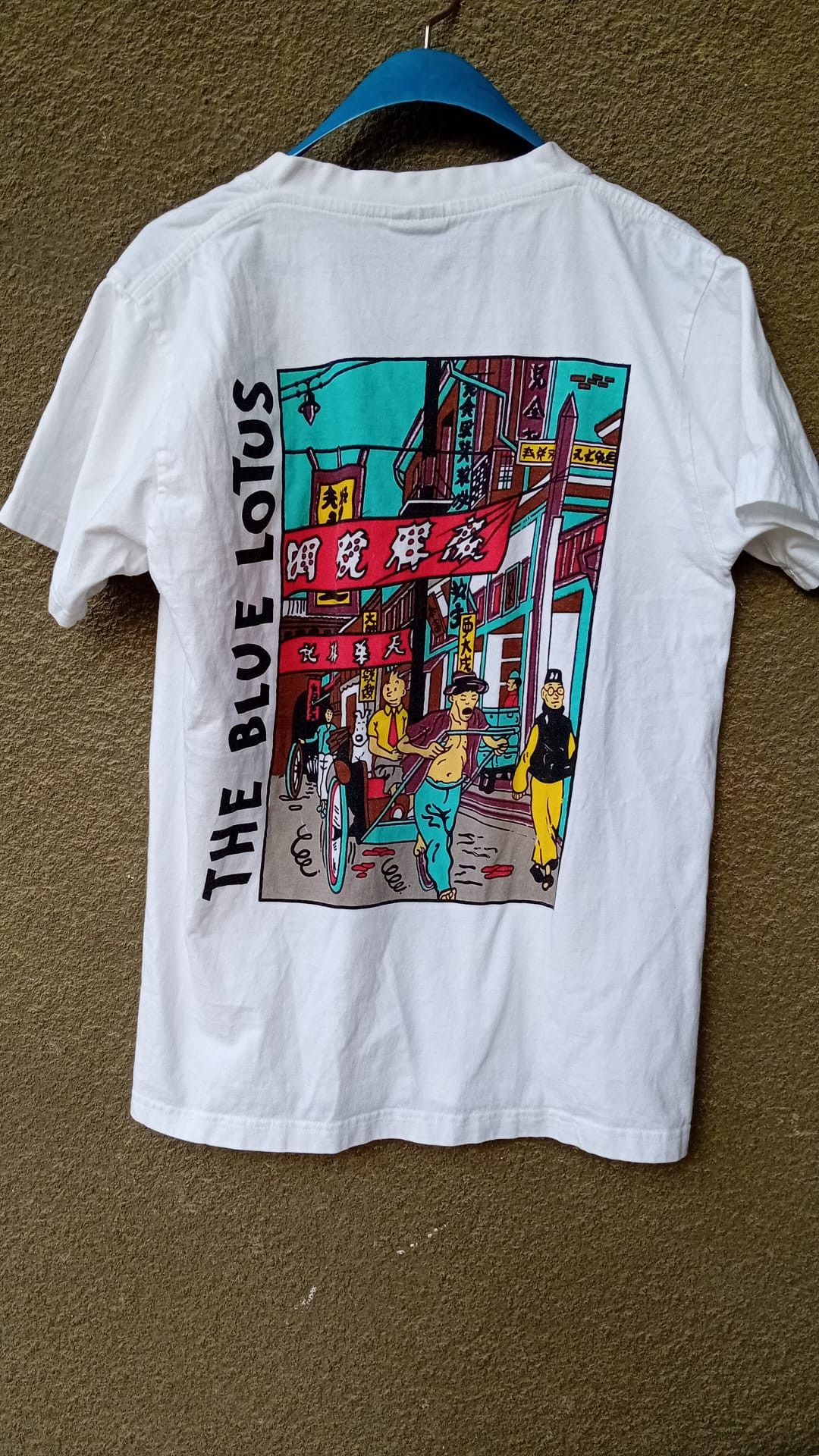 Anime × Vintage The Adventures of Tin Tin The Blue Lotus Vintage t-shirt M Size US M / EU 48-50 / 2 - 1 Thumbnail