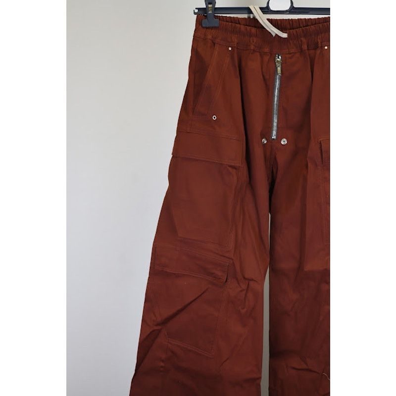 Rick Owens o1rshd1 Trousers Pants in Burgundy Size US 32 / EU 48 - 6 Thumbnail