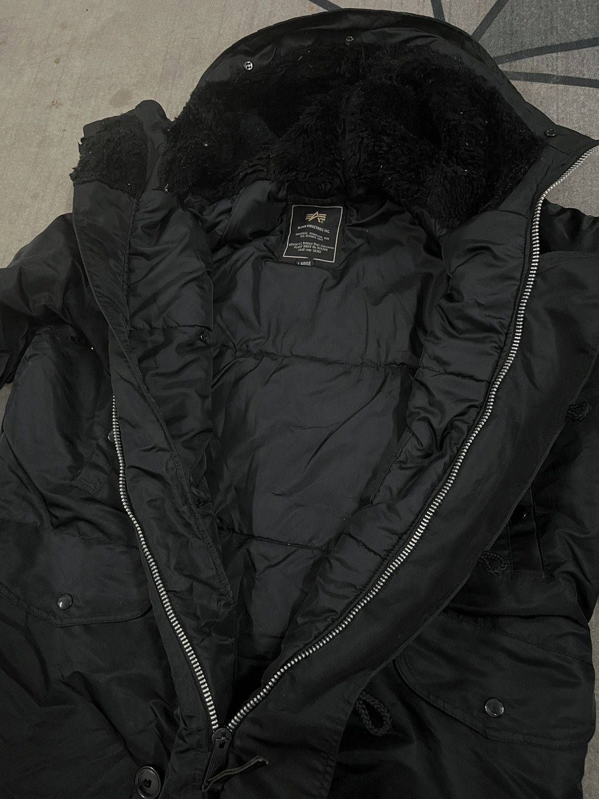 Alpha Industries Parka Puffer Jacket Size US L / EU 52-54 / 3 - 3 Thumbnail