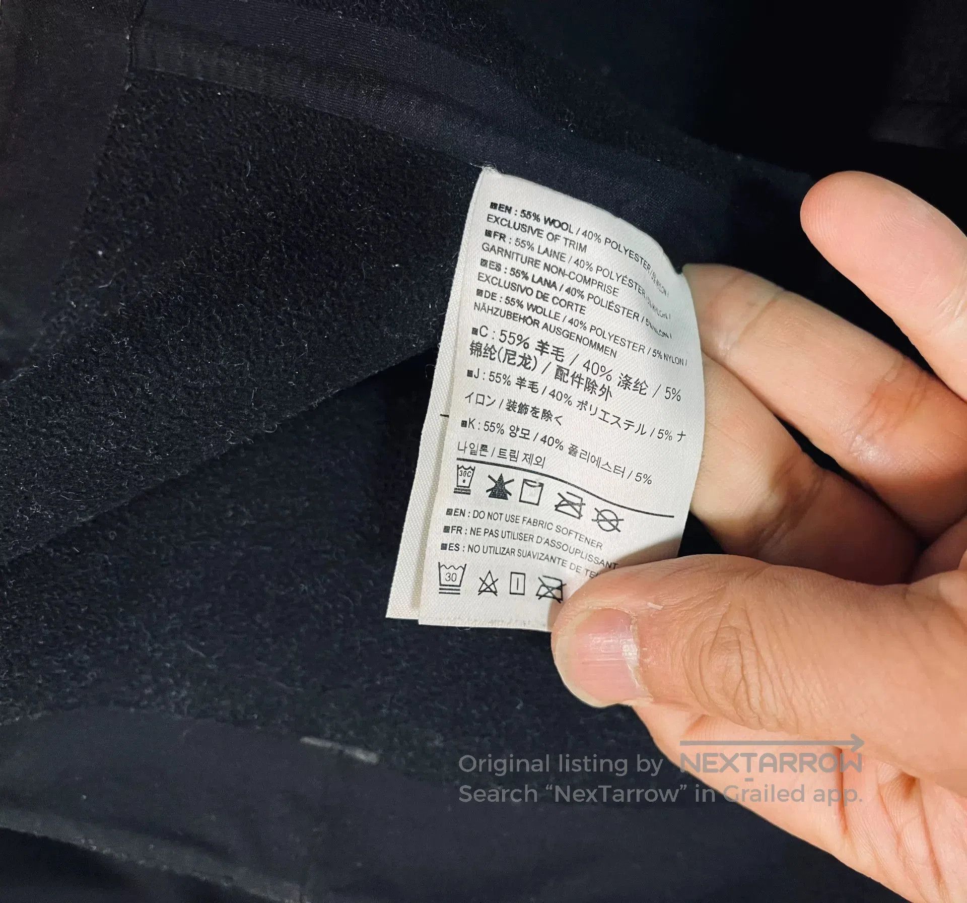 Arc'teryx Arcteryx Veilance Old Model Long Wool Coat. Size US M / EU 48-50 / 2 - 6 Thumbnail