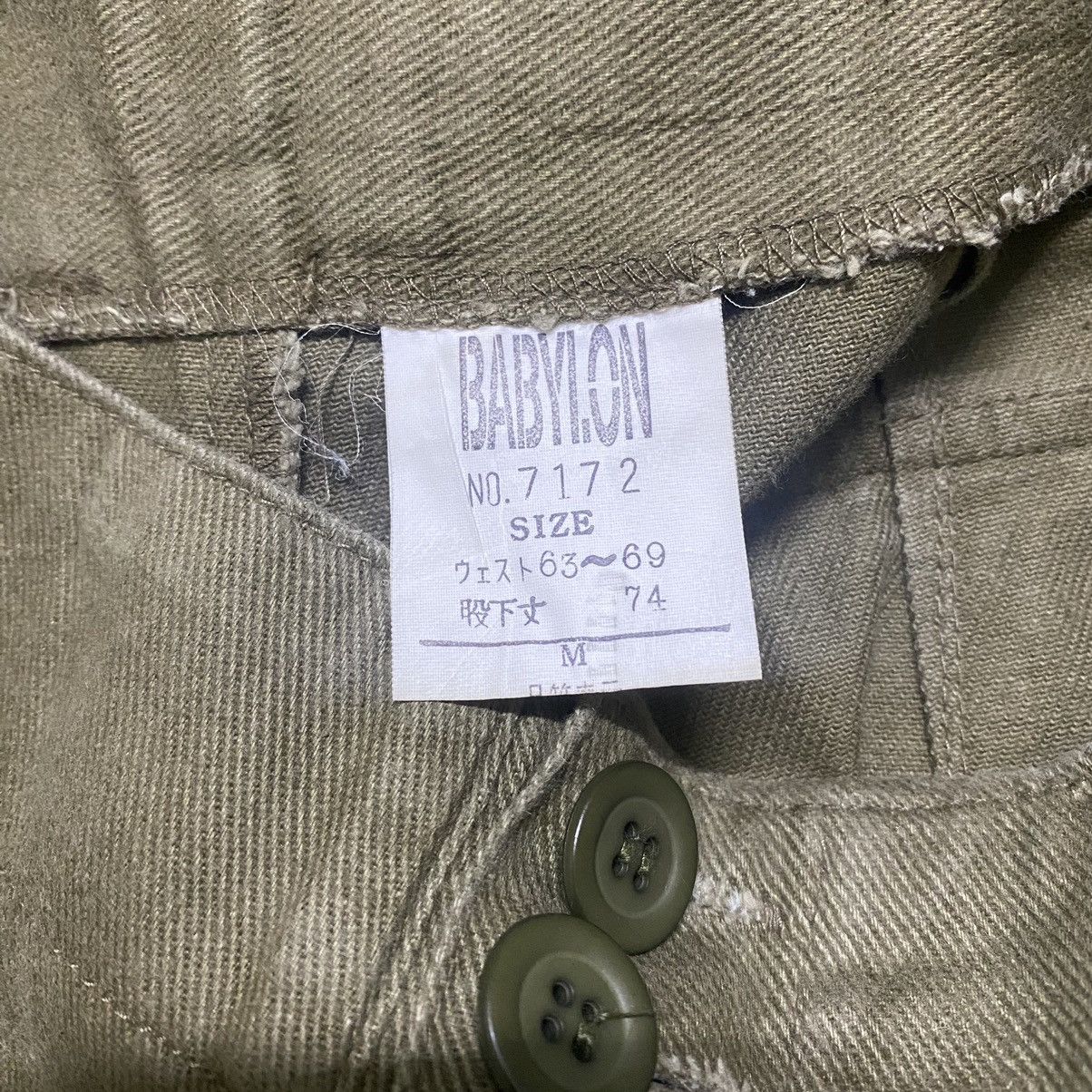 Japanese Brand Japanese Brand BABYLON Wide Leg Cargo Pants Size US 29 - 20 Thumbnail